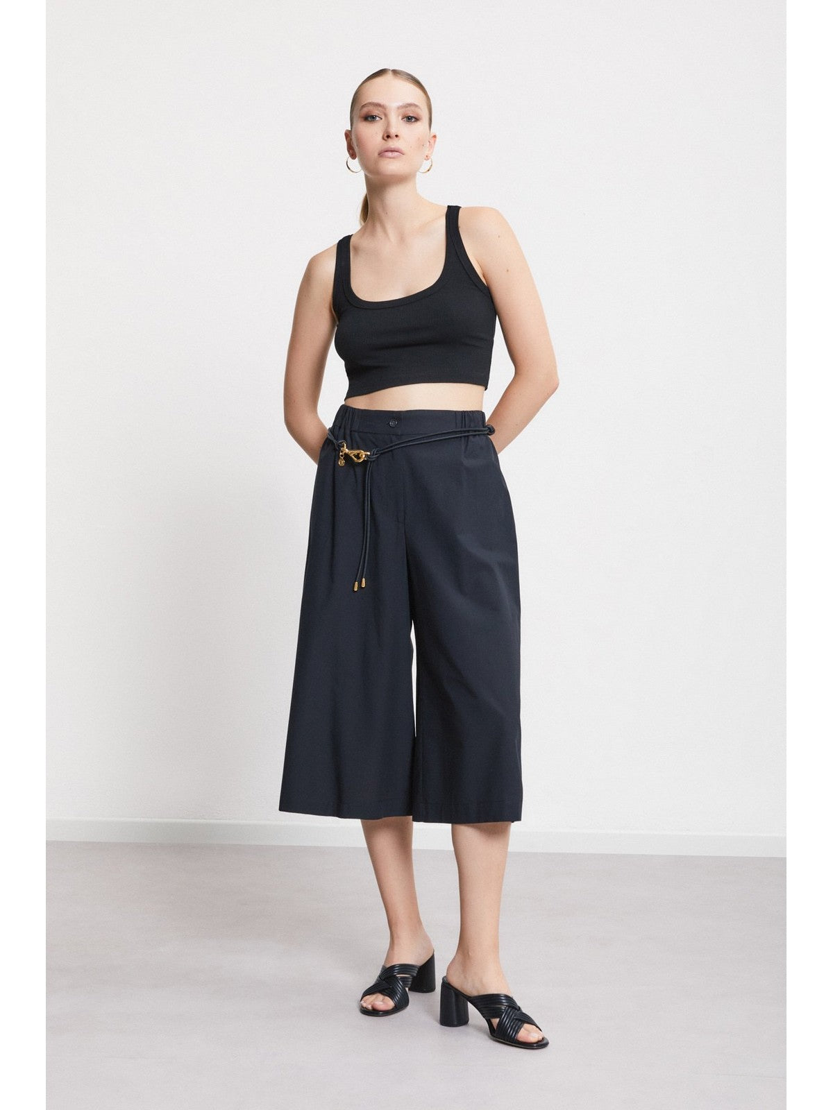 OTTOD'AME Pantalone Donna DP9853 1920 Nero