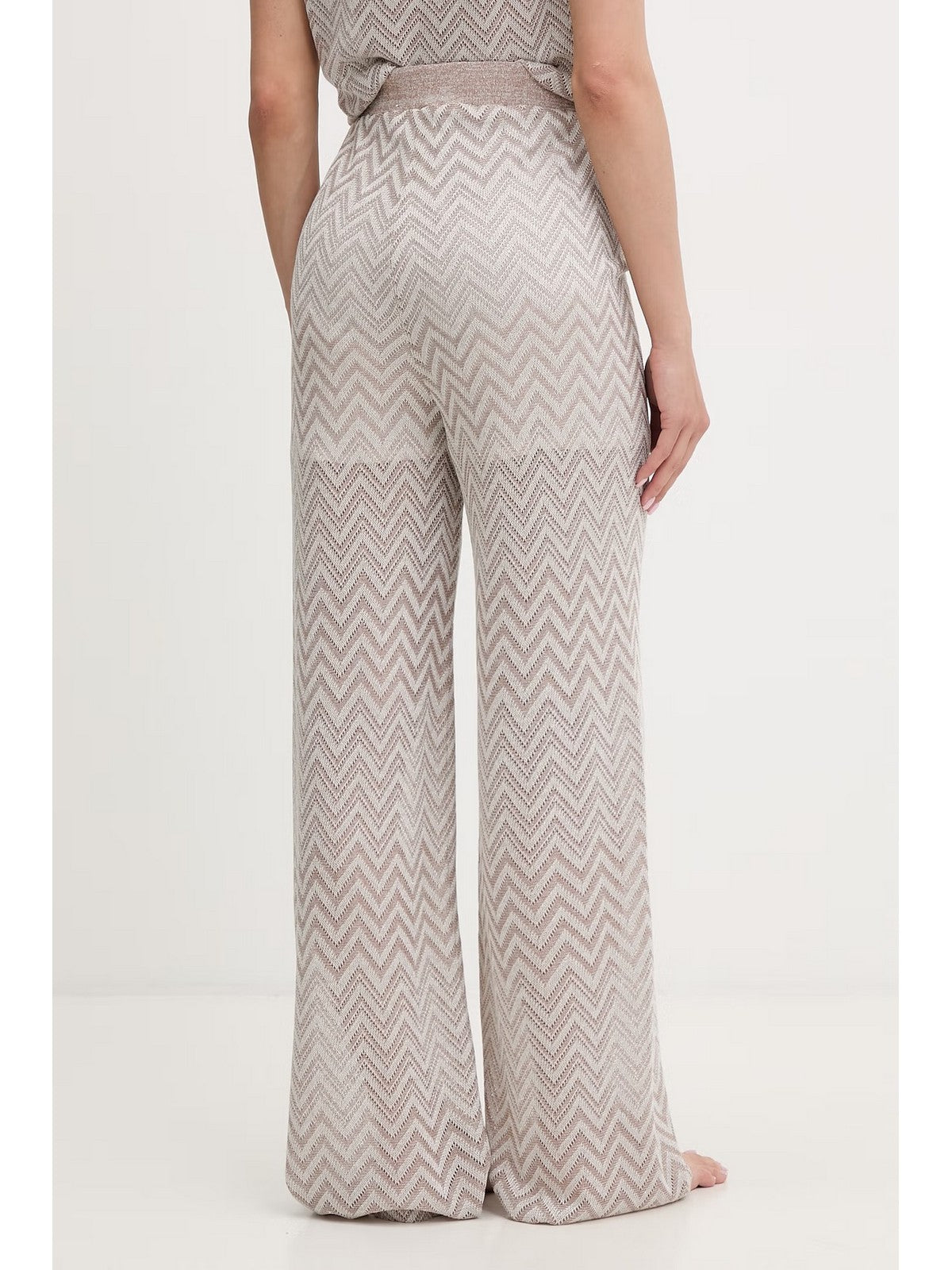 LIU JO BEACHWEAR Pantalone Donna VA6176J3878 C3945 Meerkat/silver lux