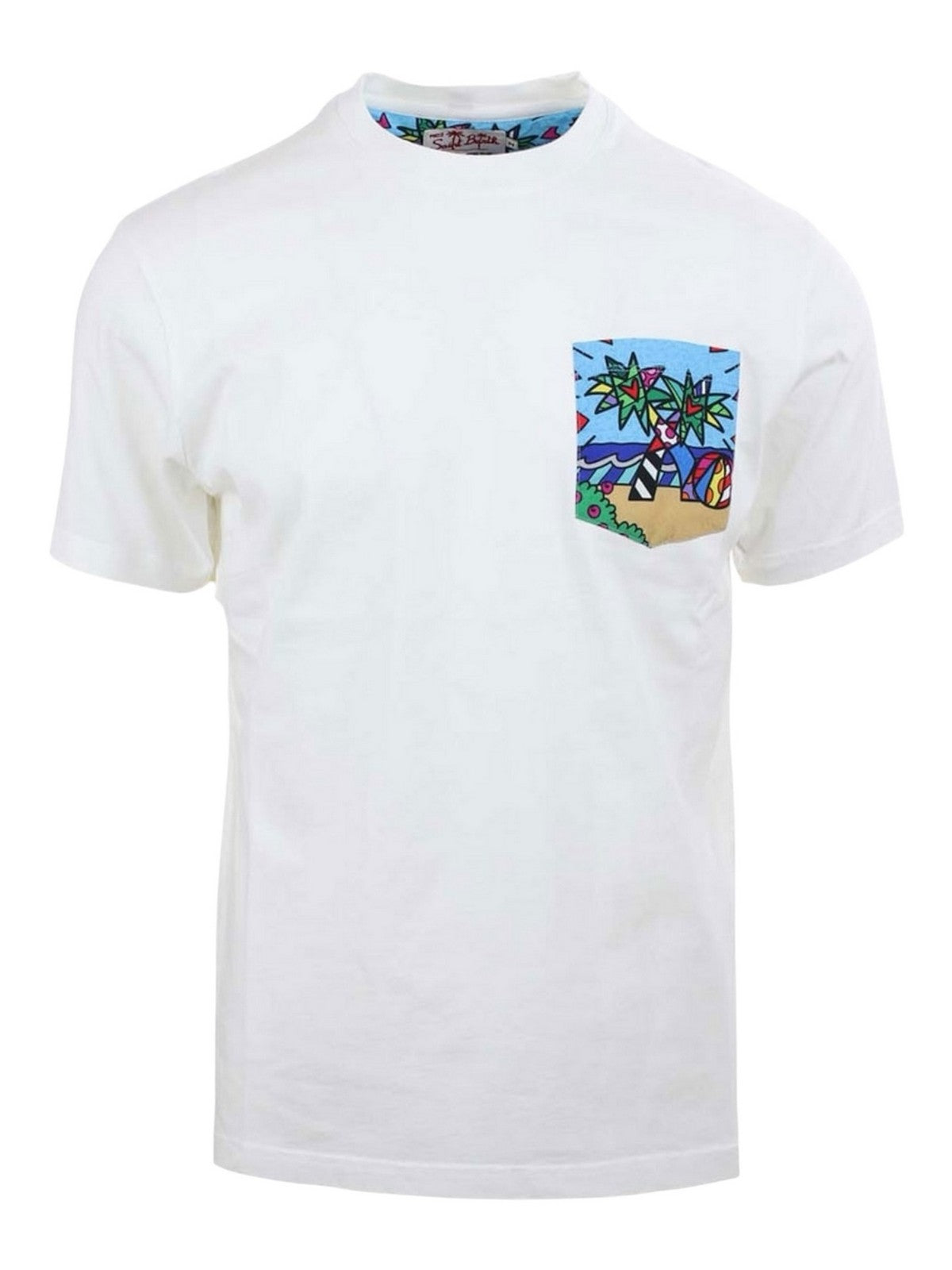 MC2 SAINT BARTH T-Shirt e Polo Uomo BLANCHE 04730F 01N MIAMI BEACH 31