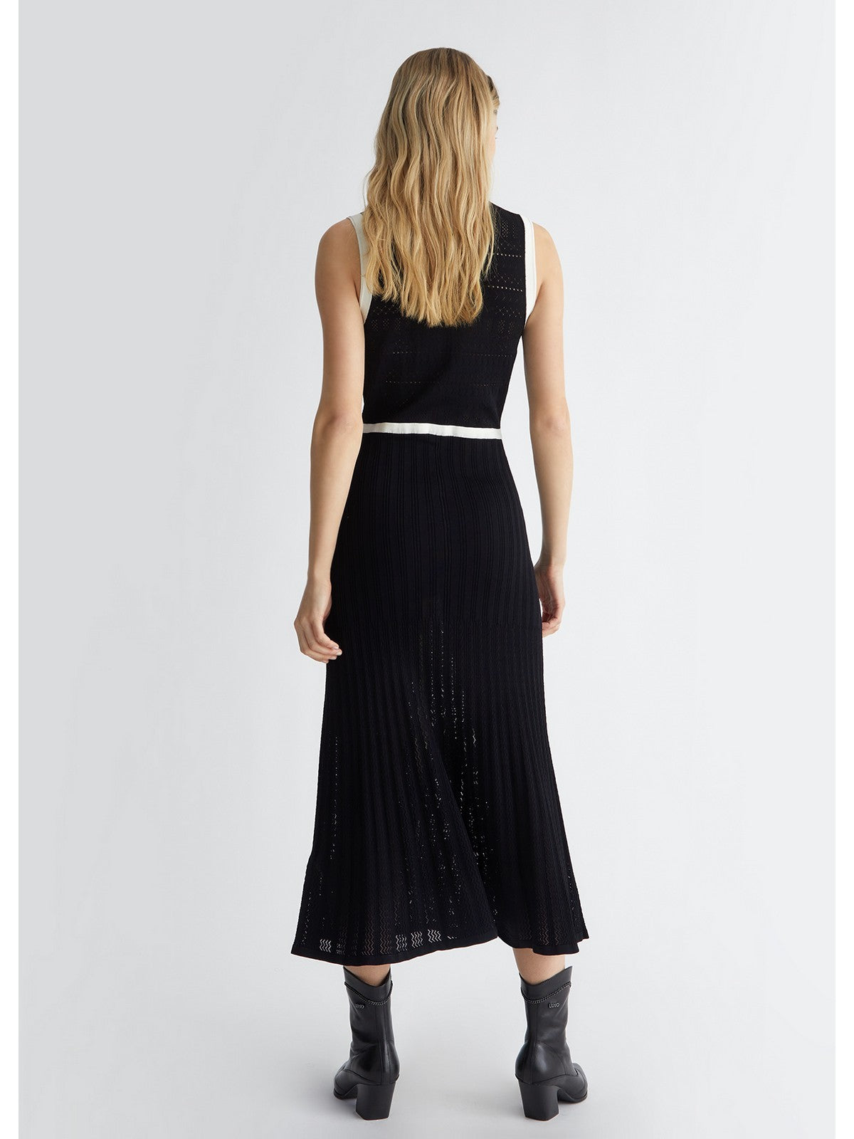 Liu Jo White Woman Robe MA4057MS52N C3415 Black