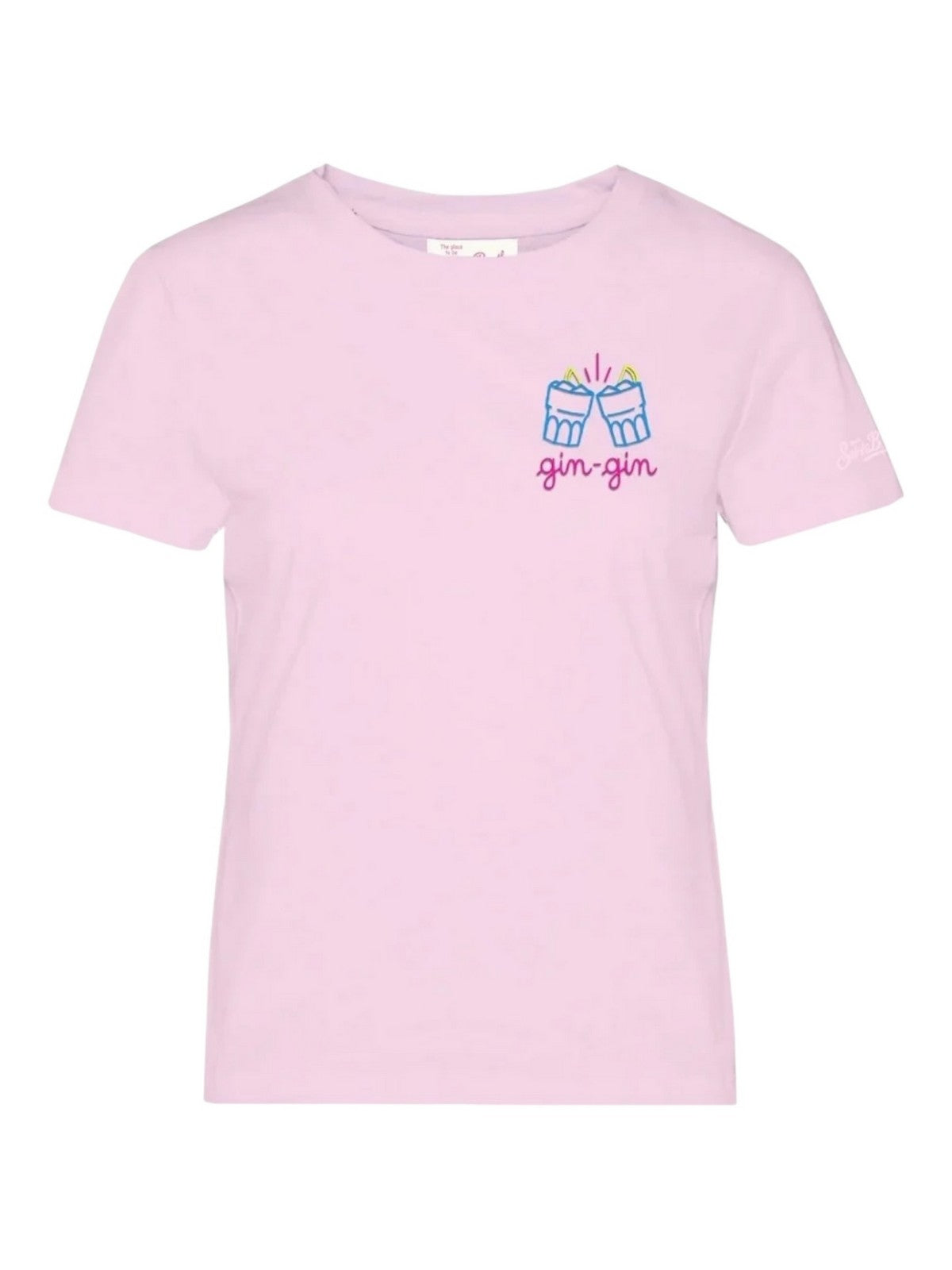 MC2 SAINT BARTH T-shirt Donna EMILIE 05868H GIN GIN 20 EMB gioboutiqueweb