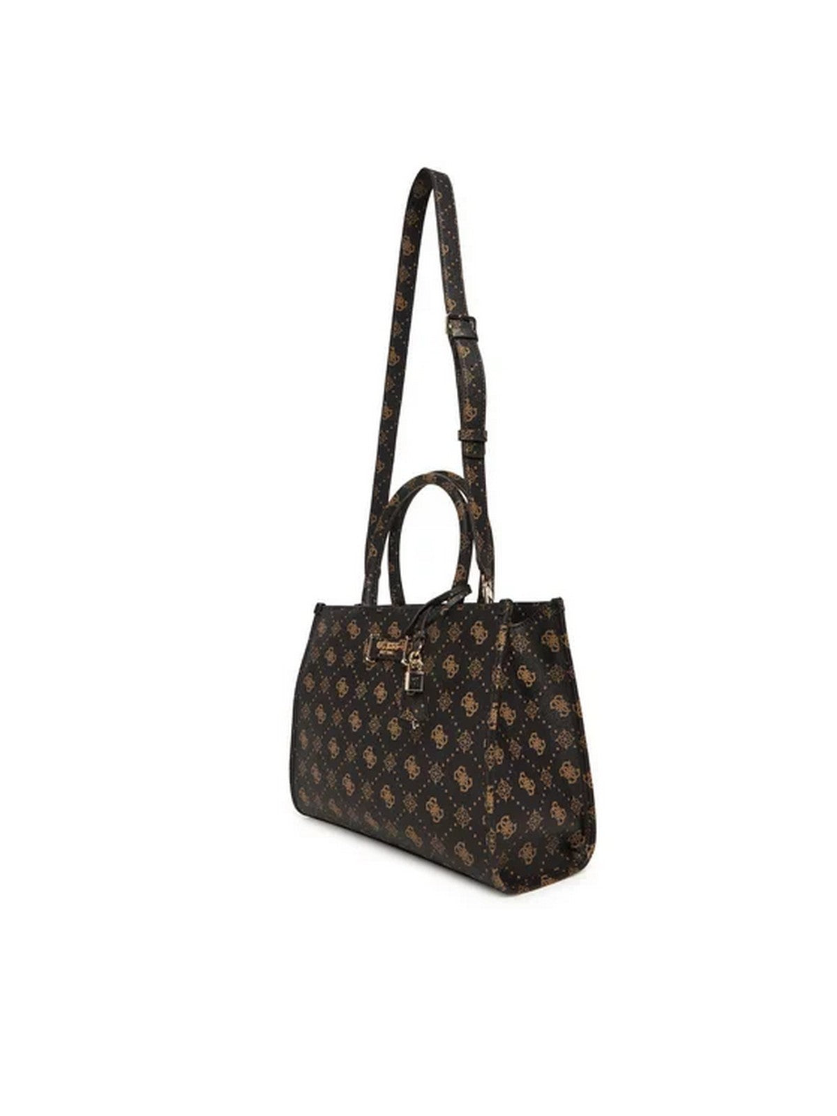GUESS Borsa Donna SILIA 2 COMP TOTE HWGP98 90220 ESL ESPRESSO LOGO
