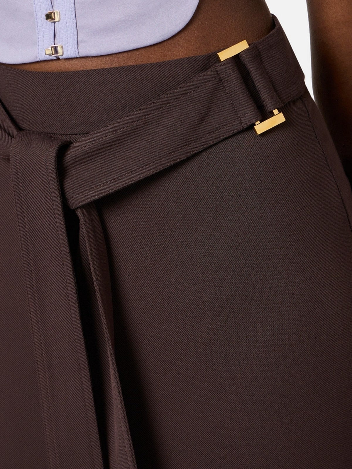 ELISABETTA FRANCHI Gonna Donna GO17361E2 644 CACAO