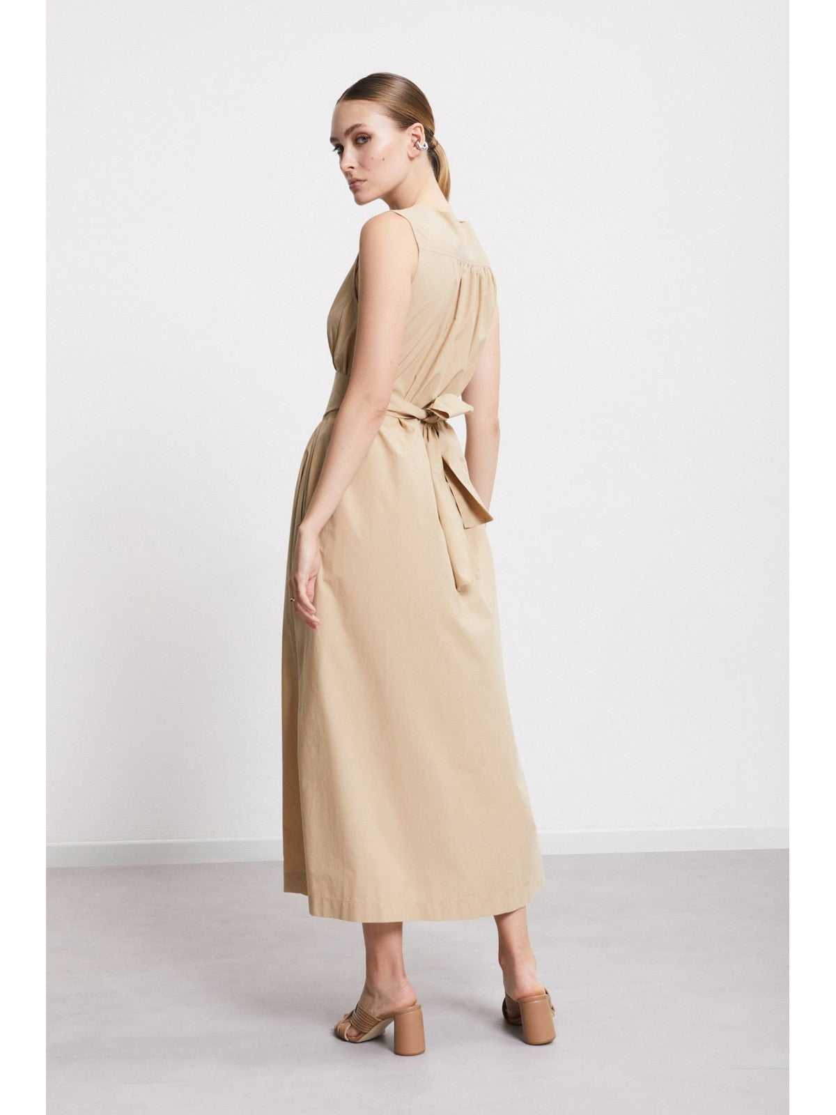 OTTOD'AME Abito Donna DA5259 1982 SABBIA gioboutiqueweb