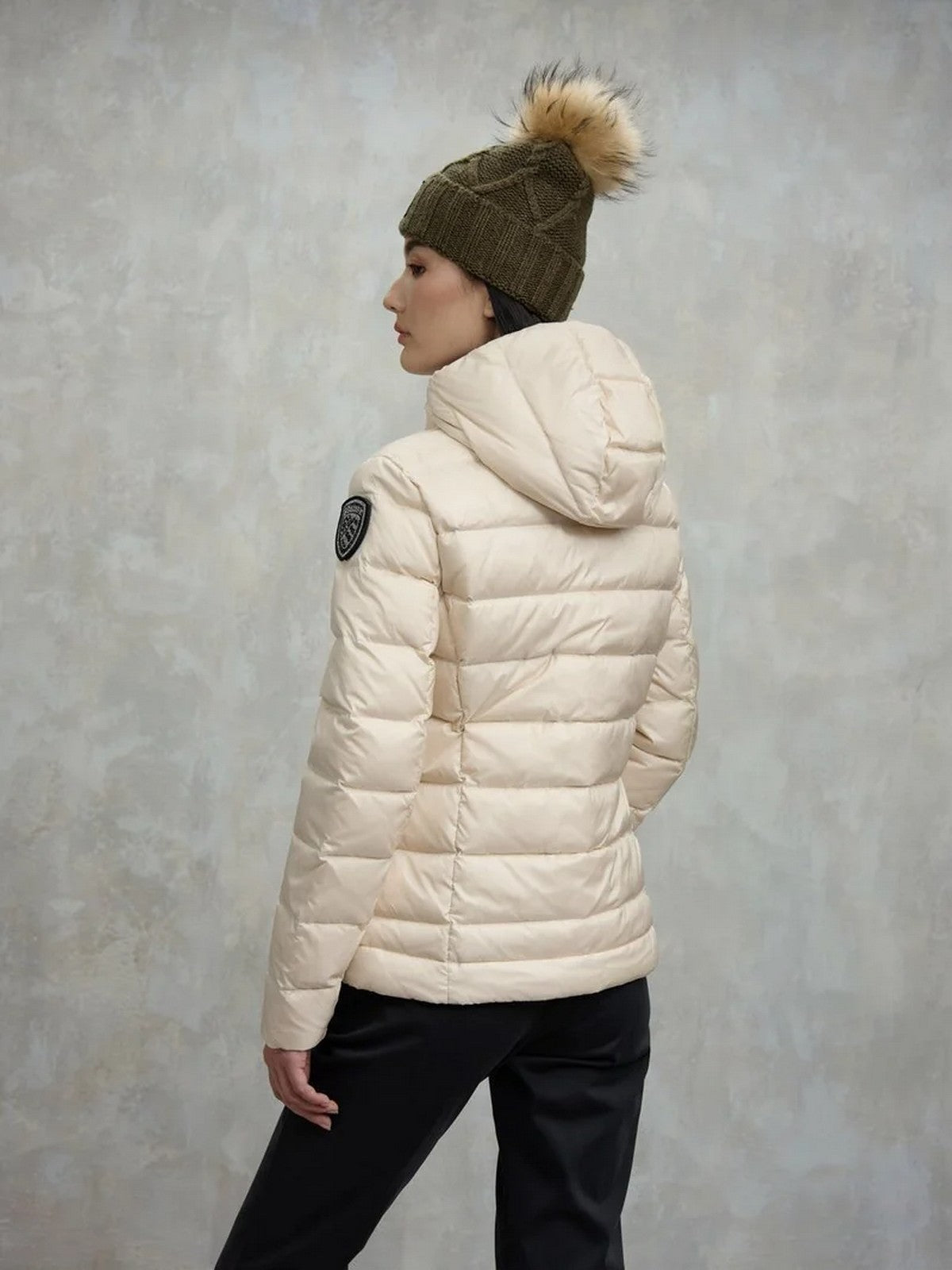 BLAUER Piumino Donna CHARME 25WBLDC03100 006047 907GG GRIGIO MATTINO int. GRIGIO NEBBIA