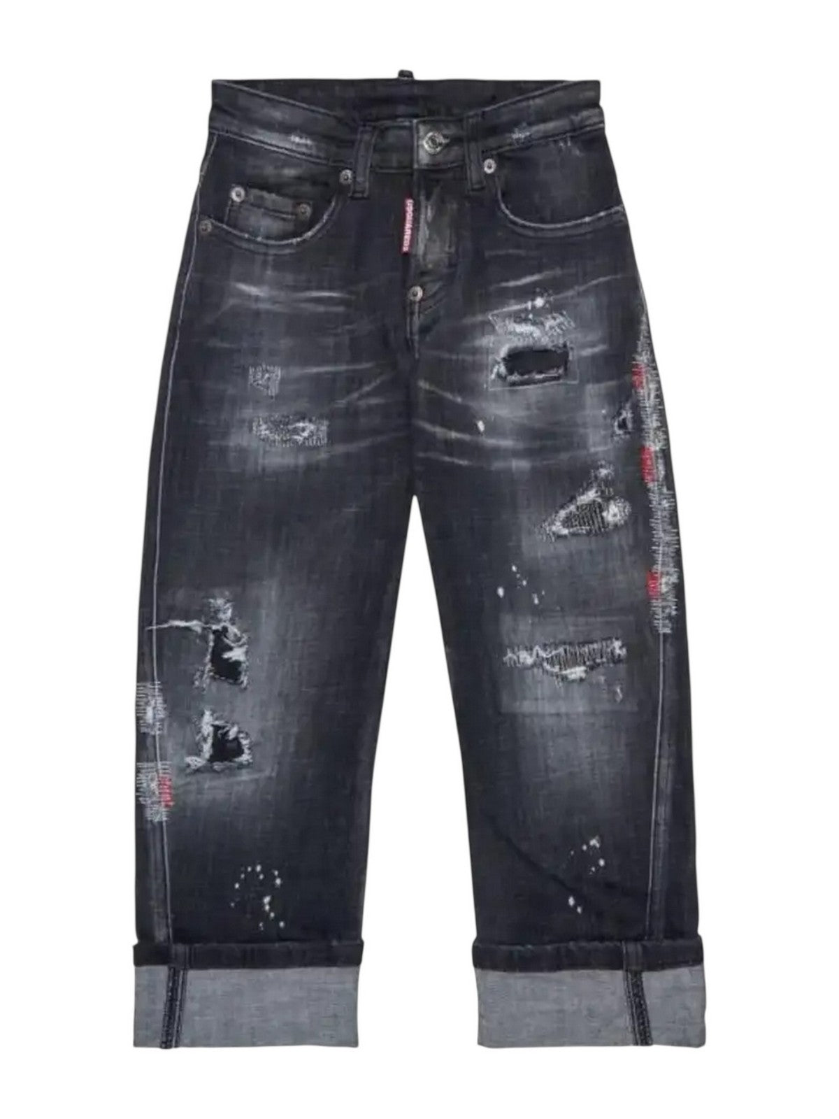 DSQUARED2 KIDS Jeans Bambine e ragazze DQ04B1 D0AFY DQ02 DENIM BLACK