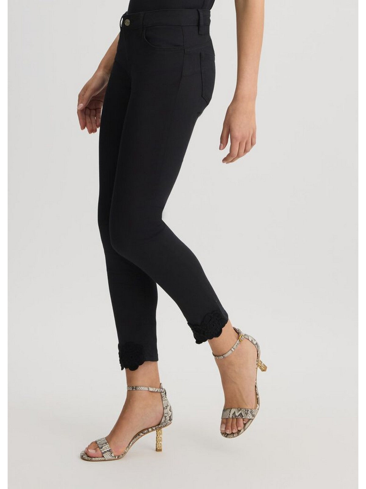 Liu Jo White Jeans Woman W5457T4033 M9639 Black