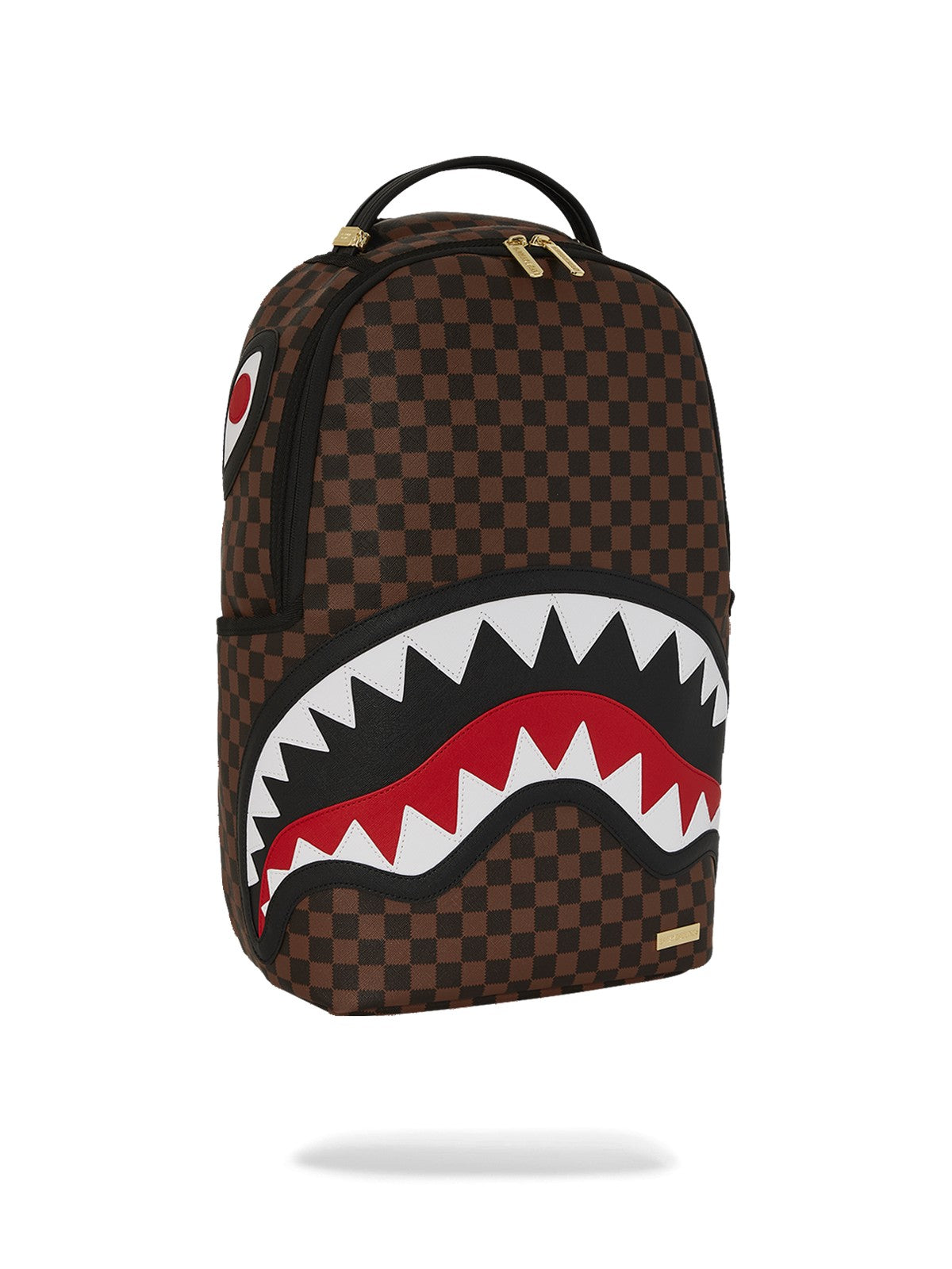 SPRAYGROUND Zaino Uomo SAWTOOTH SHARKS IN PARIS DLXSV BACKPACK 910B7200NSZ MARRONE gioboutiqueweb
