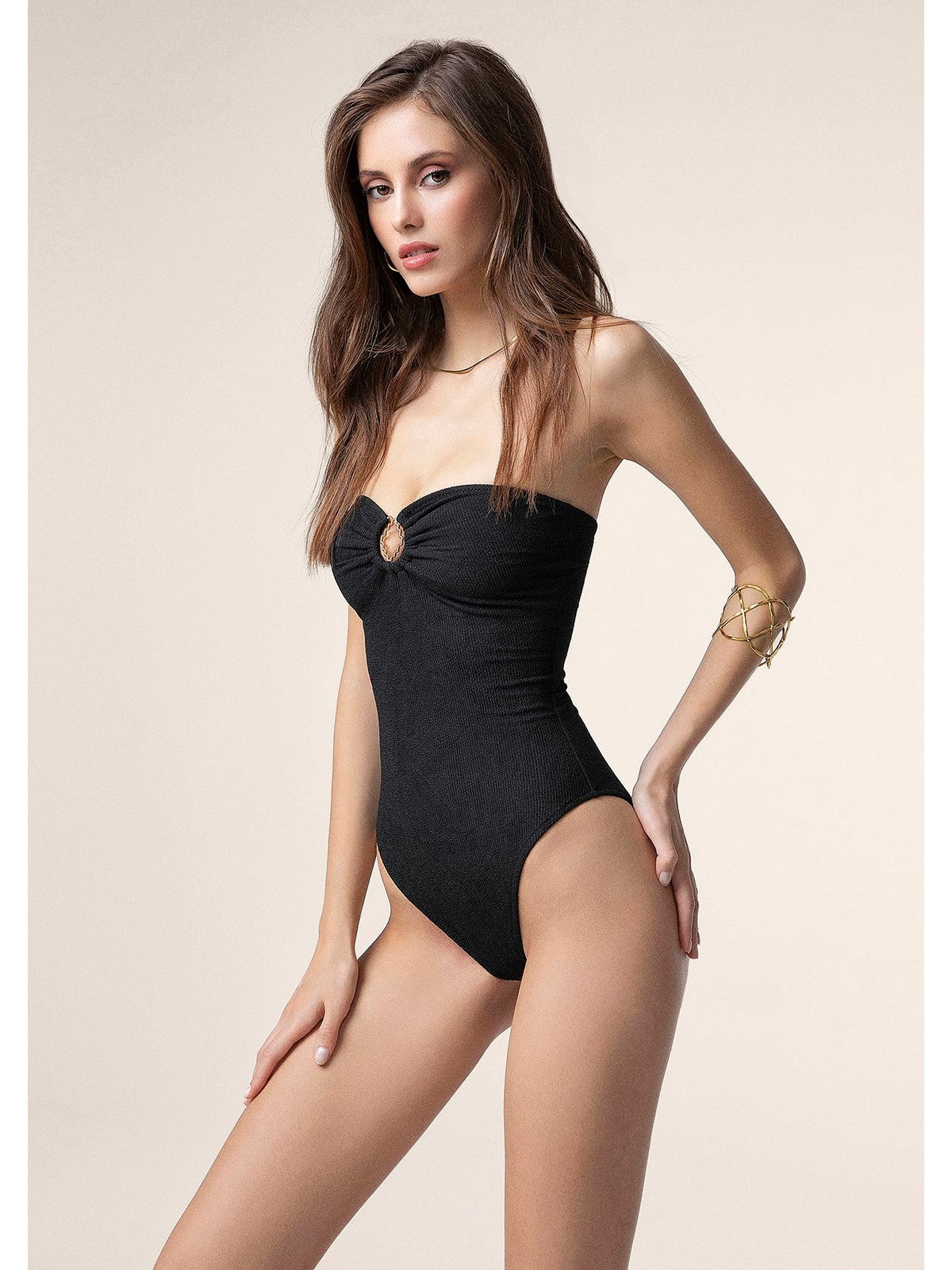 ME FUI Costume da bagno Donna MF25-0504BK BLACK gioboutiqueweb