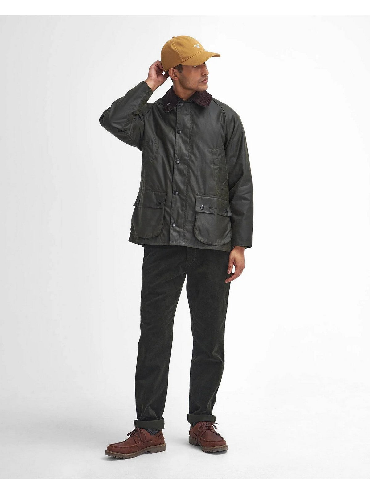 BARBOUR Bedale Herrenjacke MWX0018 OL99 ARCHIVE OLIVE