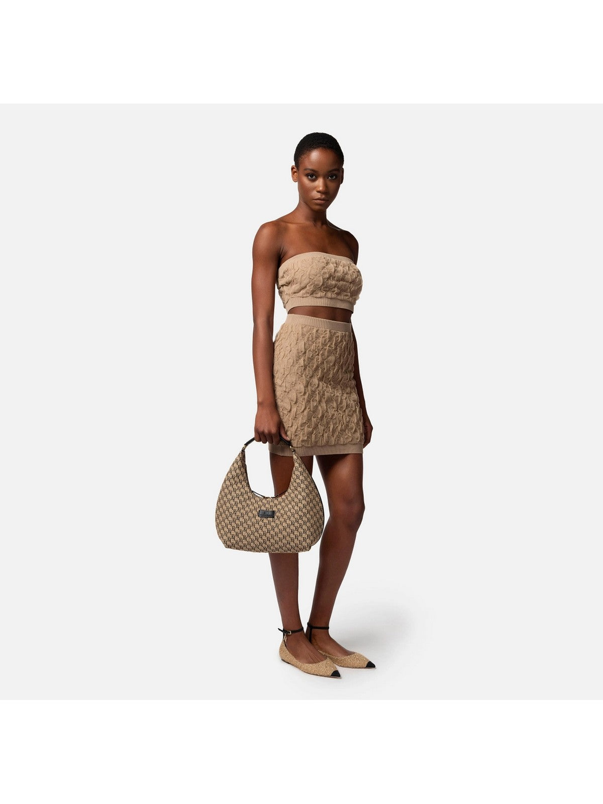 ELISABETTA FRANCHI BS22A42E2 BD9 Beige Frauenbeutel