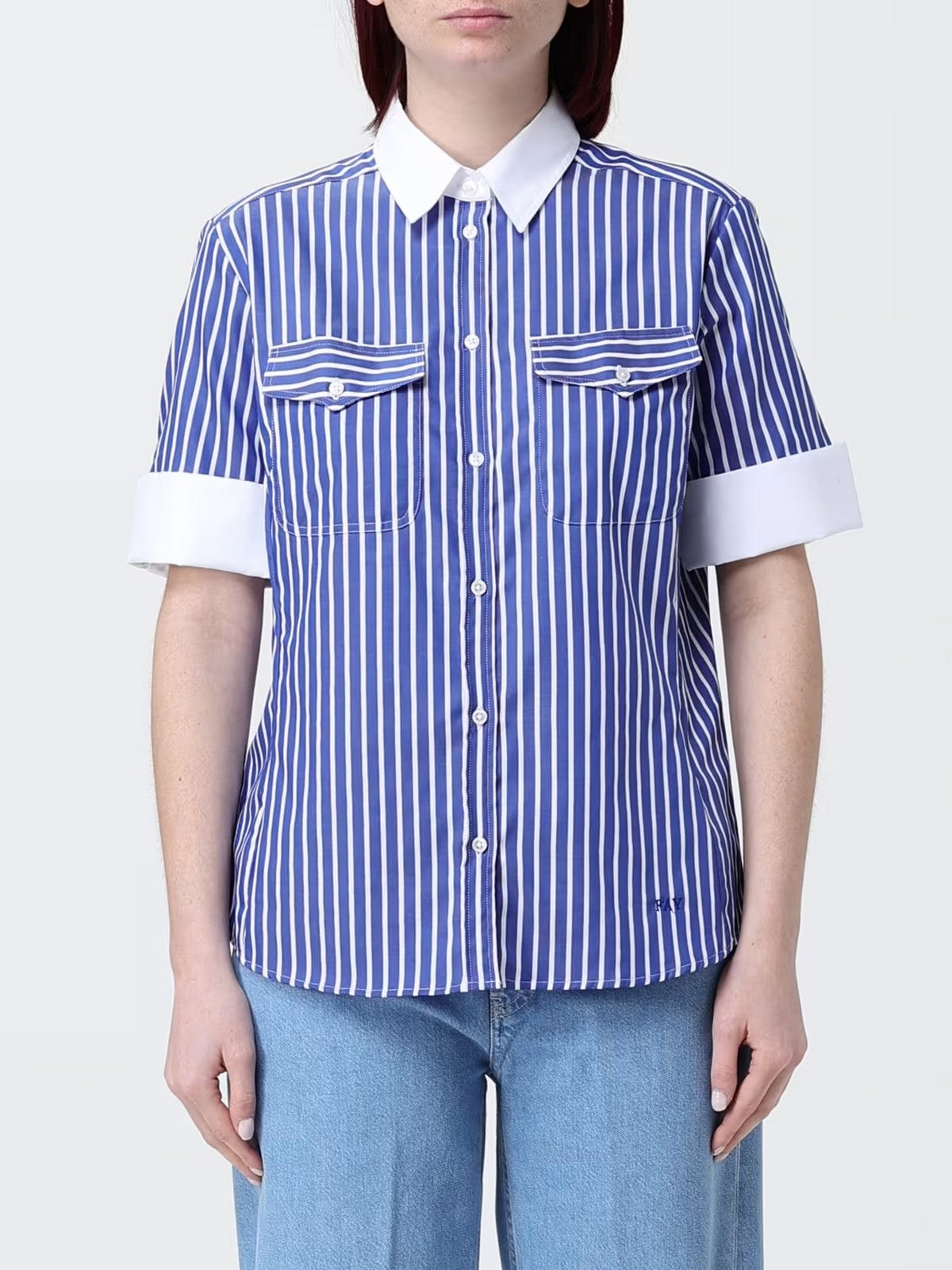 FAY Camicia Donna NCWA2526000ZCRU604 INDACO