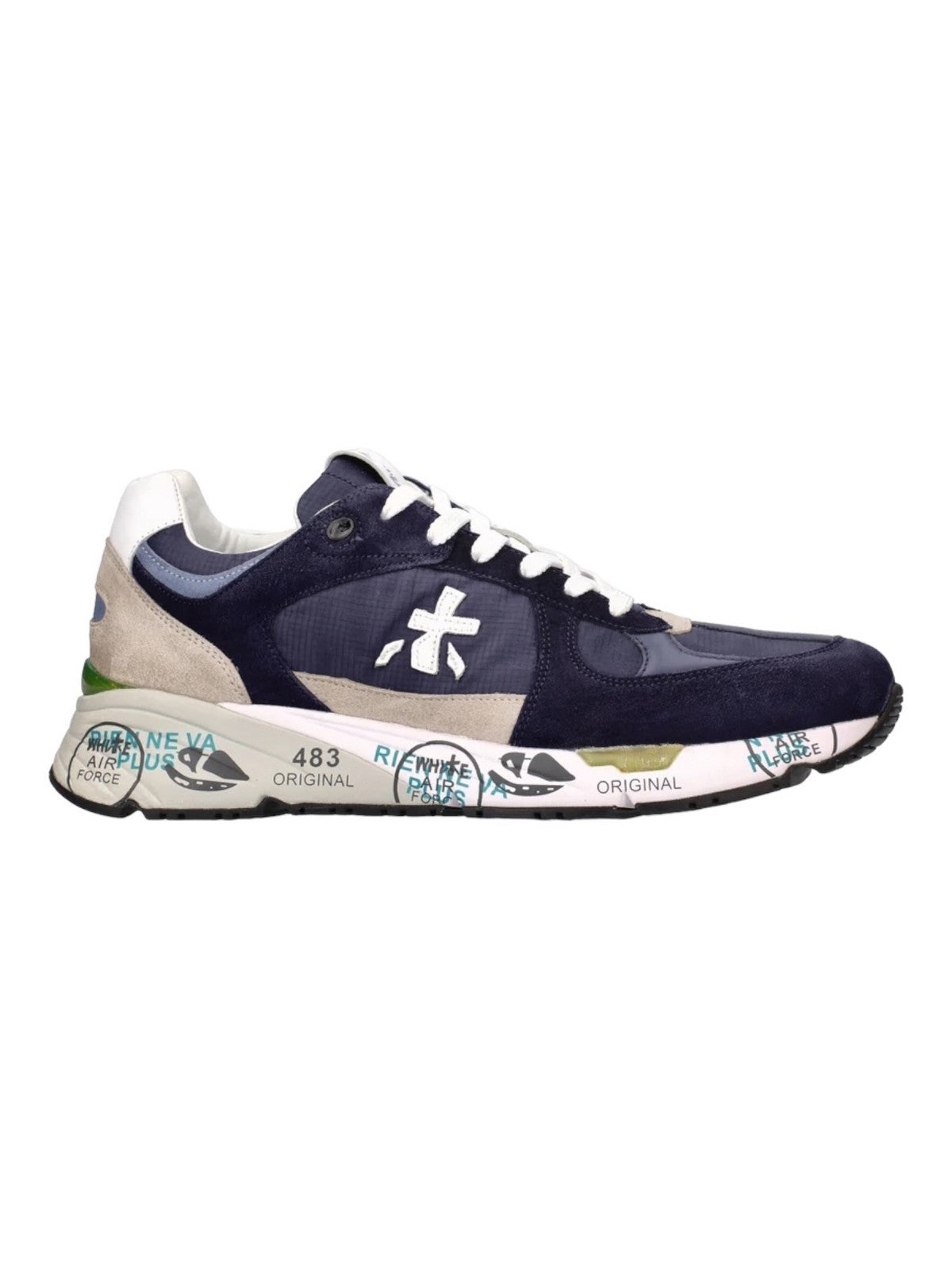 PREMIATA Sneaker Uomo MASE VAR 5684 Blu gioboutiqueweb