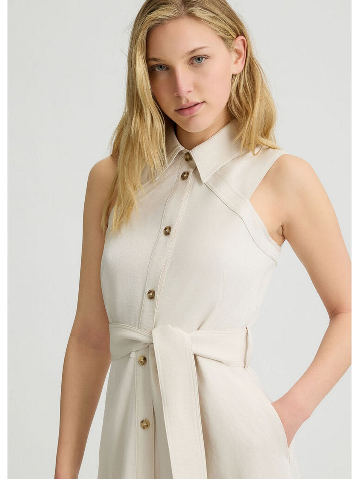 LIU JO WHITE Abito Donna WA5421T3406 20304 Beige gioboutiqueweb