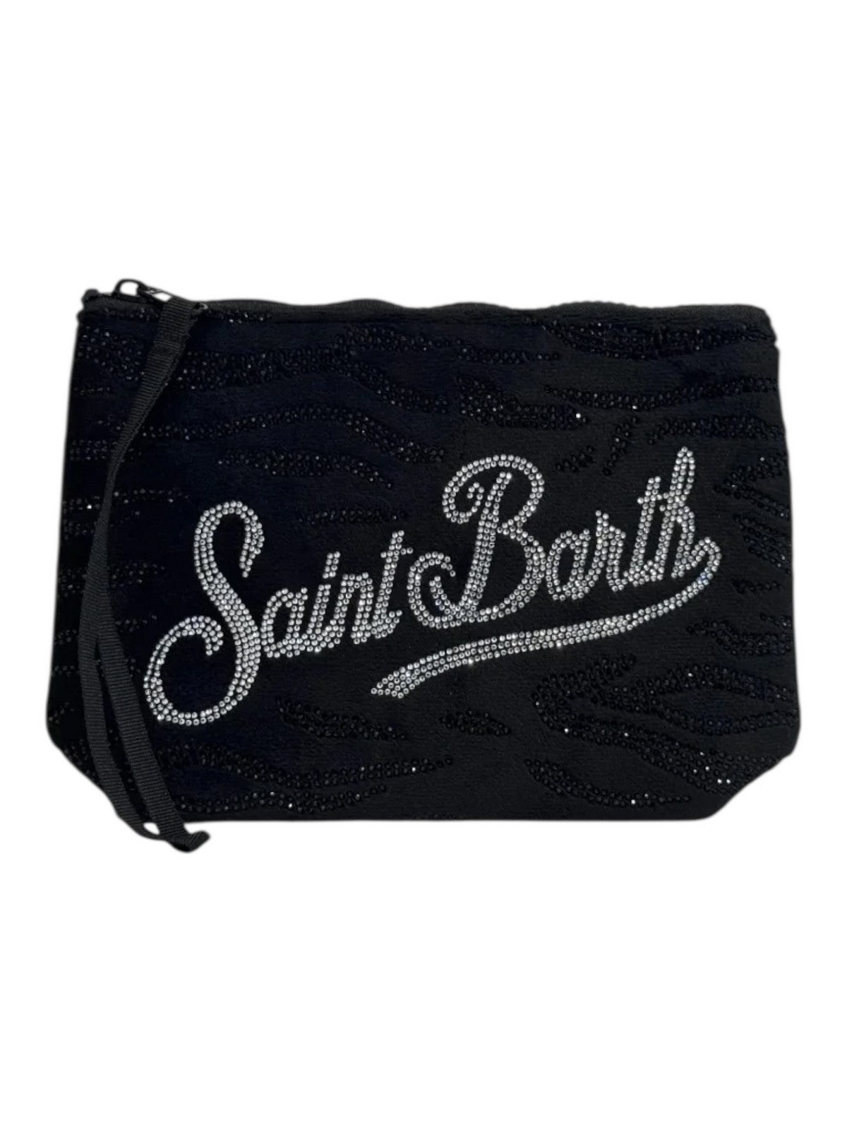MC2 SAINT BARTH Pochette Donna ALINE STRASS 00275I ZEBRA 00 STRASS