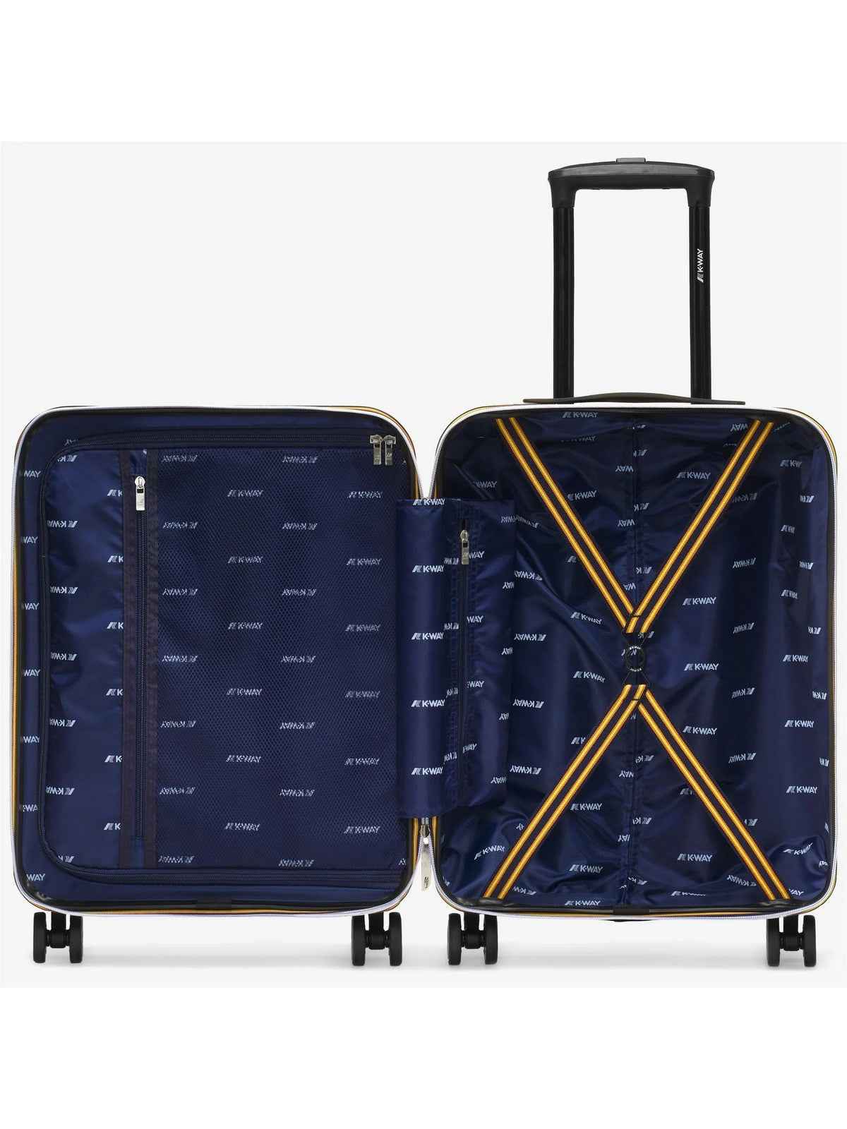 K-WAY Valigie e Trolley Unisex adulto K11416W L15 Bianco gioboutiqueweb