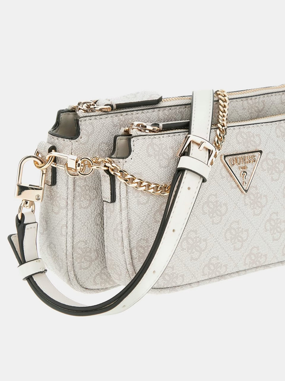 GUESS Borsa Donna Noelle Girlfriend Sa HWBD78 79710 DVL Bianco gioboutiqueweb