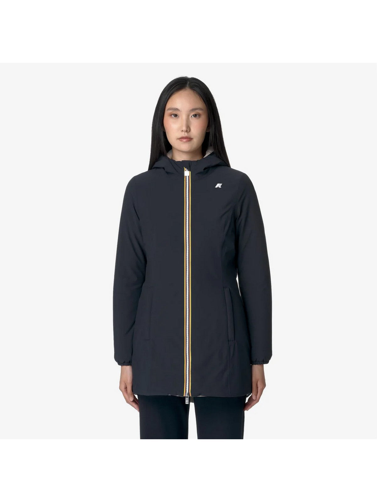 K-WAY Giubbino Donna DENISE ST WARM DOUBLE K6128UW ATJ Blu gioboutiqueweb