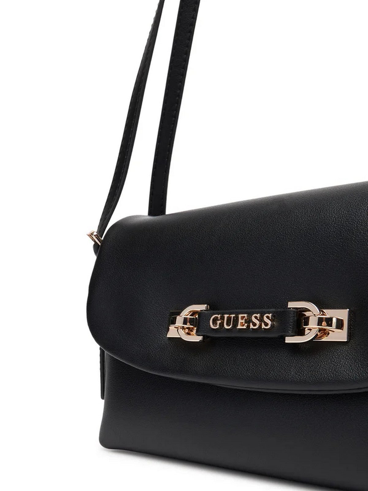 GUESS Borsa Donna LEFIA FLAP SHOULDER BAG HWBG96 44190 BLA BLACK