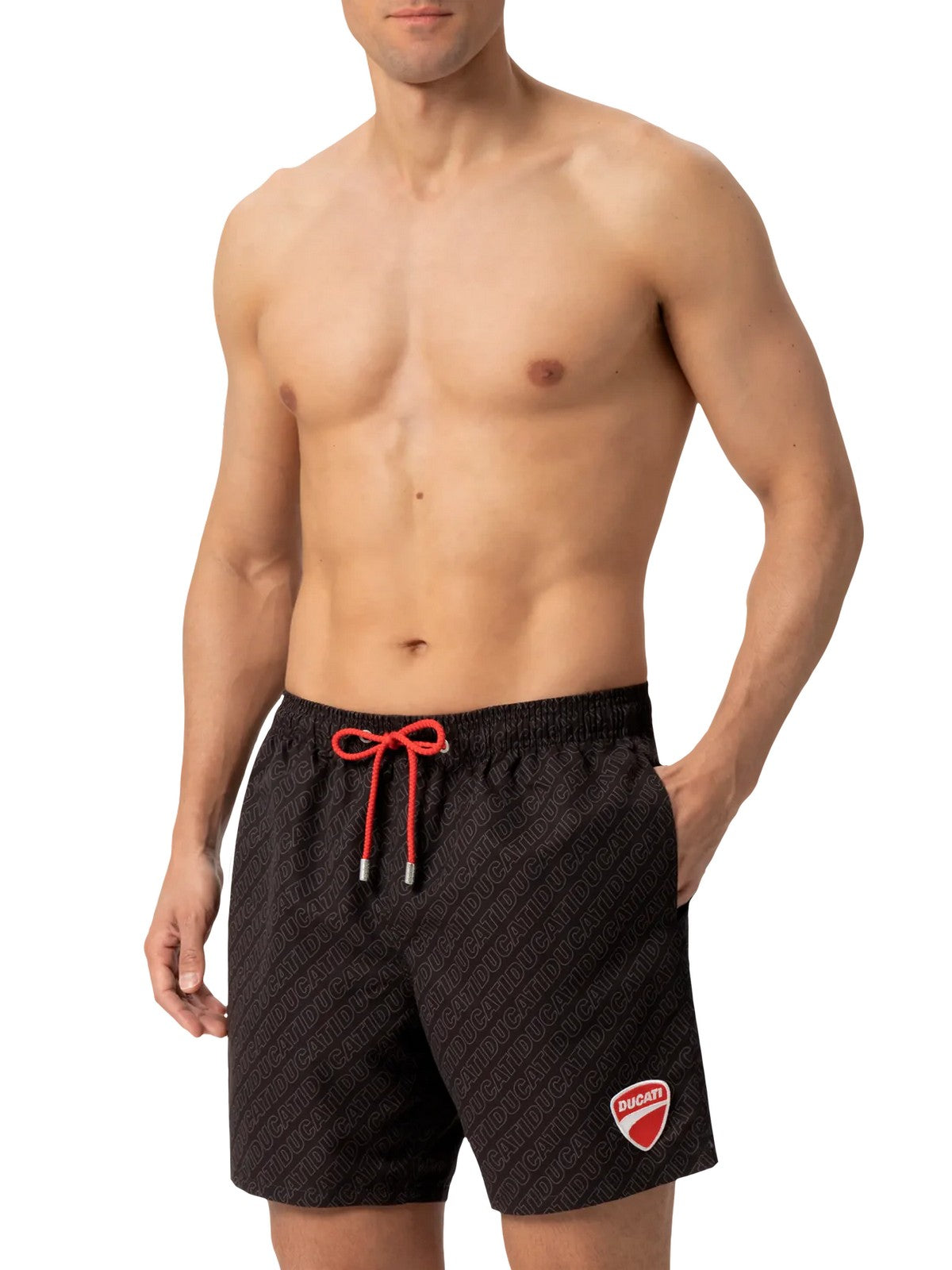 MC2 SAINT BARTH Costume da bagno Uomo GUSTAVIA 05683H Nero gioboutiqueweb