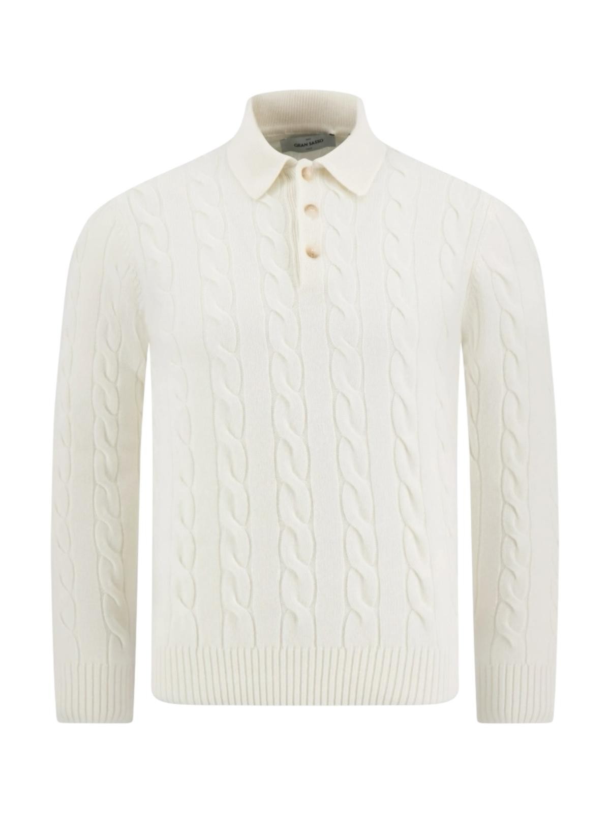 GRAN SASSO Maglione Uomo 23172/19651 001 Bianco