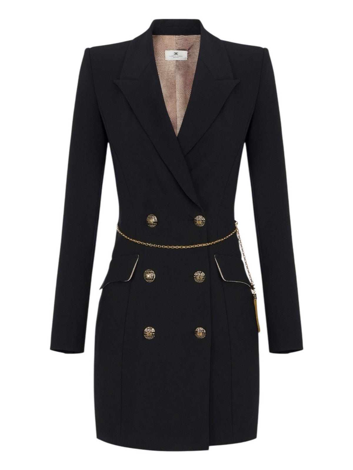 ELISABETTA FRANCHI Abito Donna AB89657E2 110 Nero gioboutiqueweb