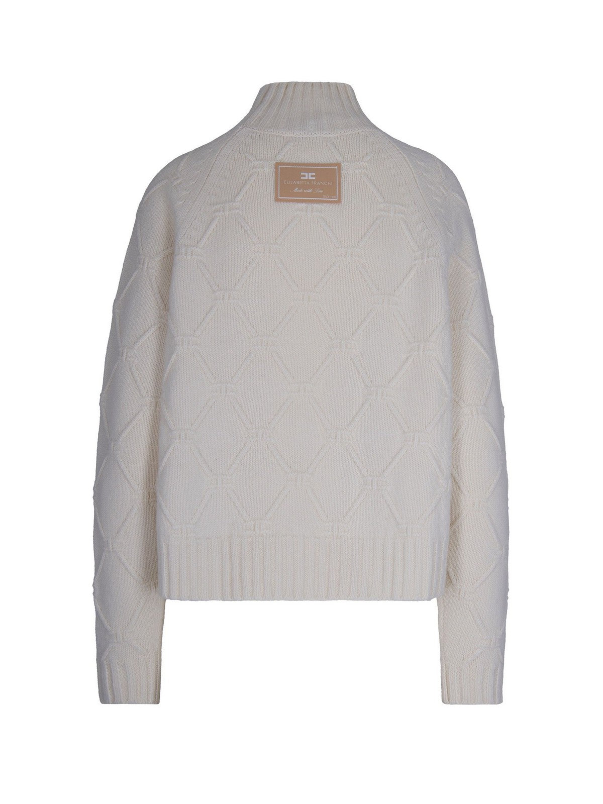 ELISABETTA FRANCHI Maglia Donna MK55T57E2 DZ9 MILK