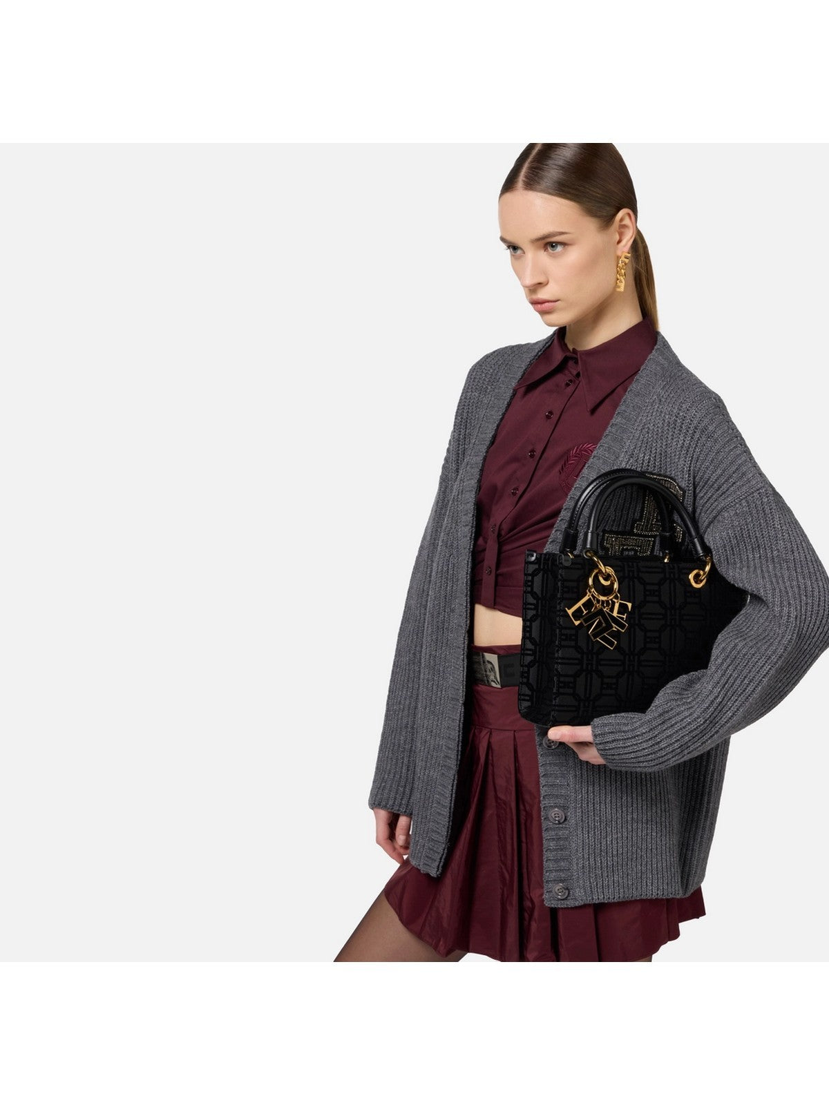 ELISABETTA FRANCHI Woman BS58A47E2 110 Black