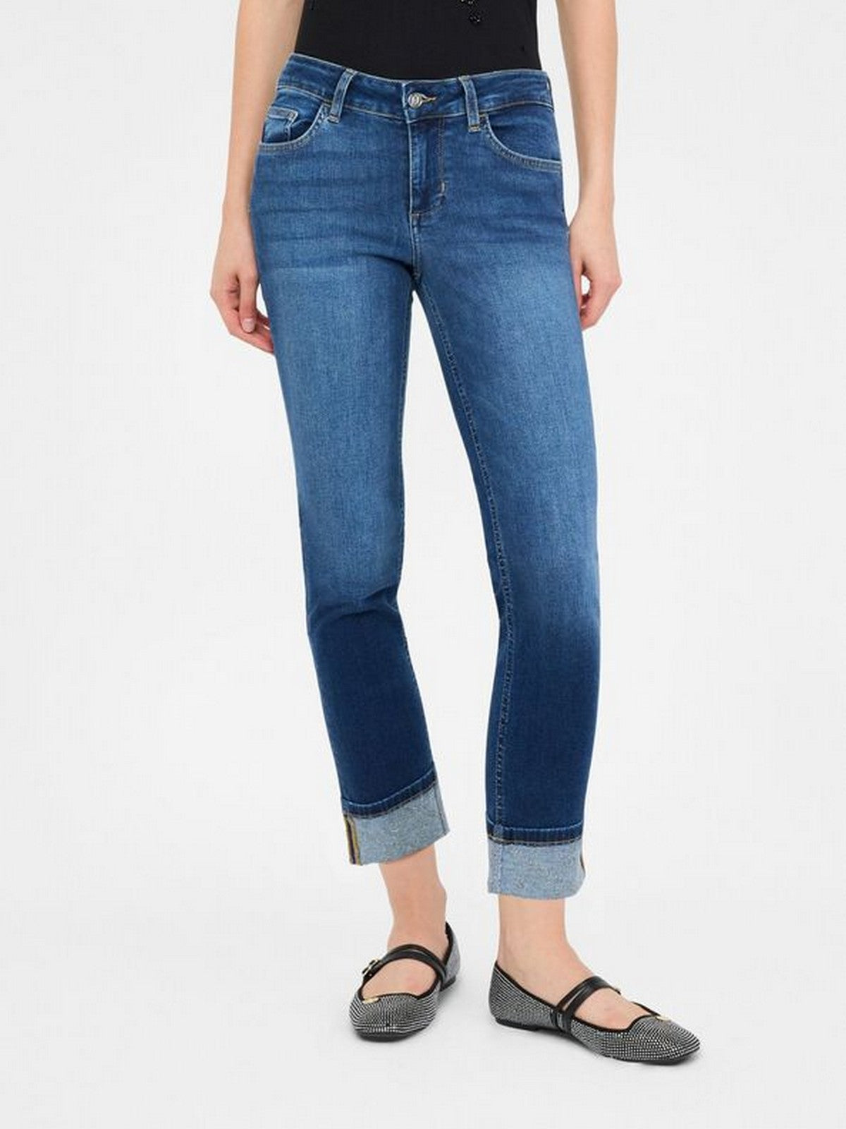 LIU JO BLUE DENIM Jeans Donna UF5006D4615 78539 Den.Blue winner wash
