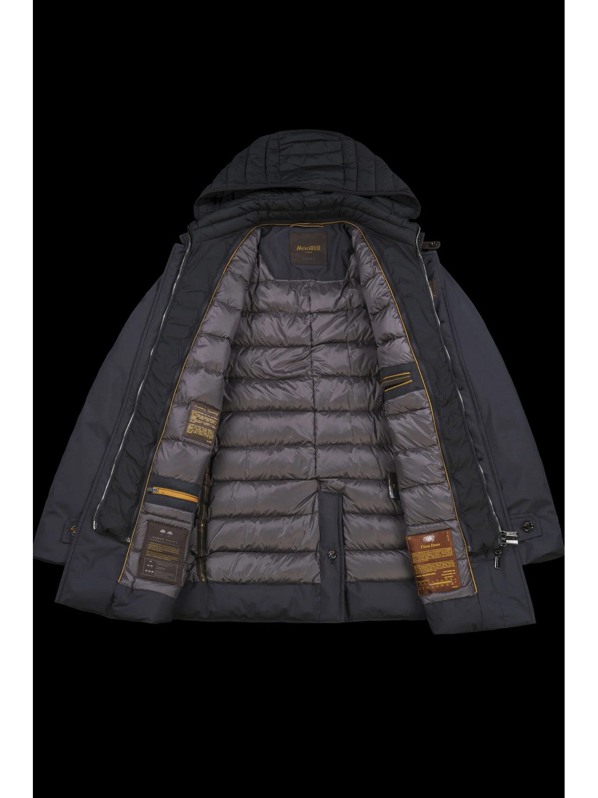 MOORER Giubbino Uomo RAFFAELLO-STP MOUGI100261 TEPA023 U0498 BLU