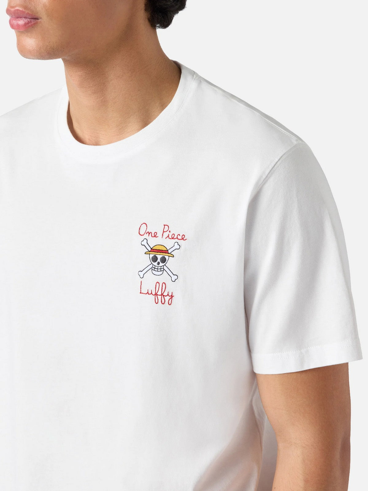 MC2 SAINT BARTH T-shirt Uomo PORTLAND 03982L ONE PIECE TREASURE 01N EMB