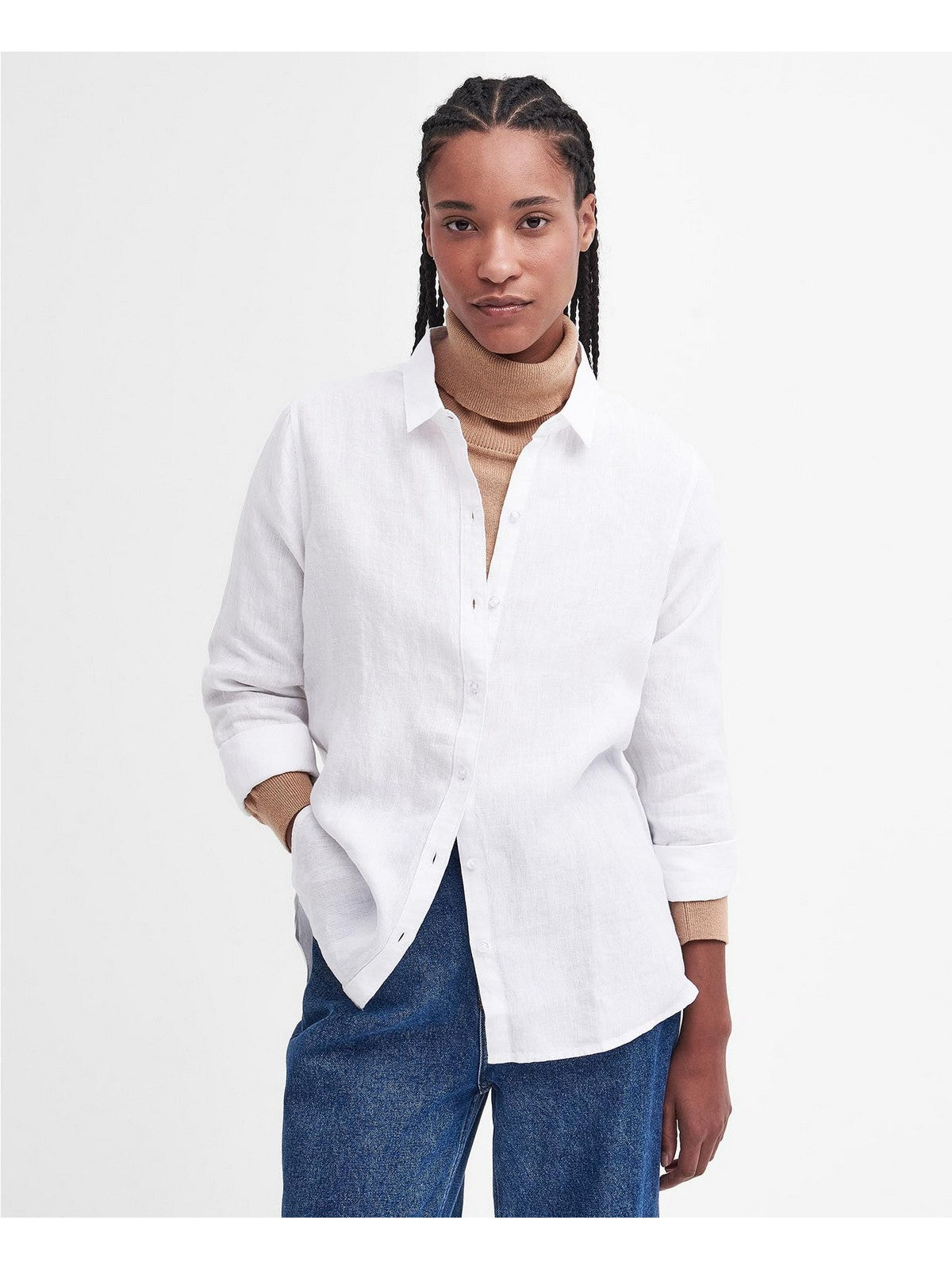 BARBOUR Camicia Donna LSH1315 WH11 Bianco gioboutiqueweb