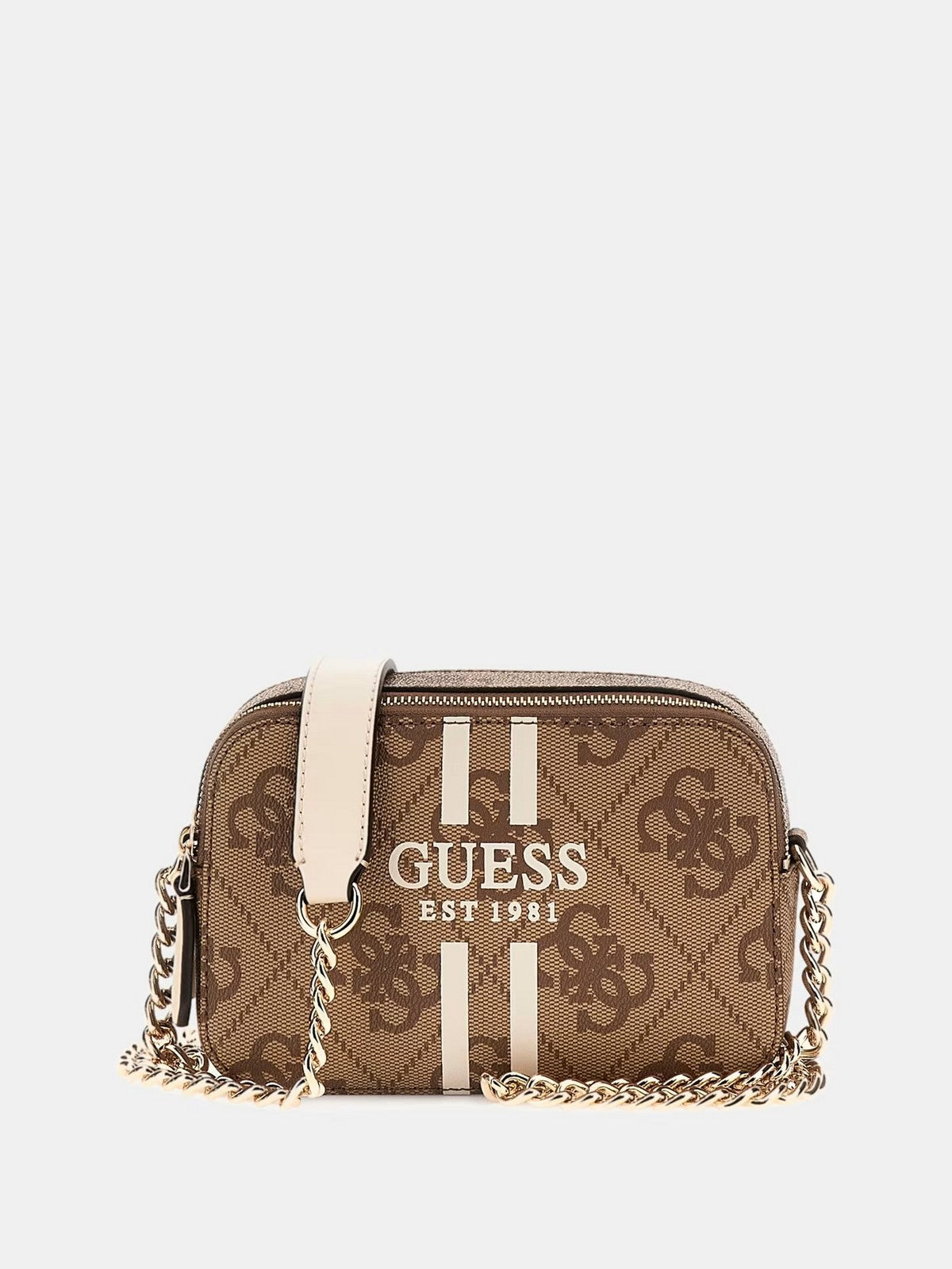 GUESS Borsa Donna NOELLE II CROSSBODY CAMERA HWOS96 72140 LTL LATTE LOGO