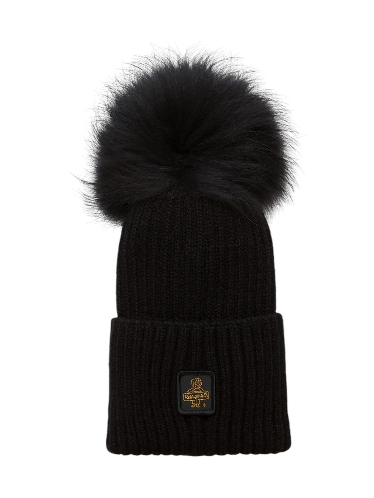 REFRIGIWEAR Cappello Donna SNOWFLAKE HAT B05518 MA9083 G06000 Nero gioboutiqueweb