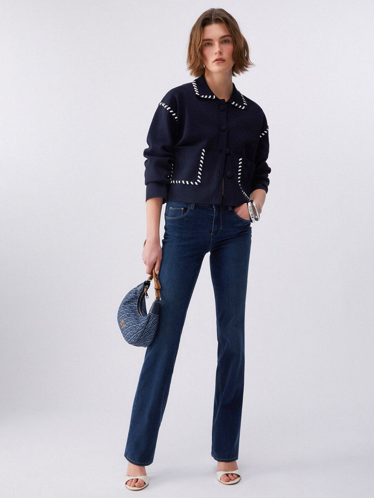 LIU JO BLUE DENIM Jeans Donna UXX044D4199 77865 DEN.BLUE LOFTY WASH