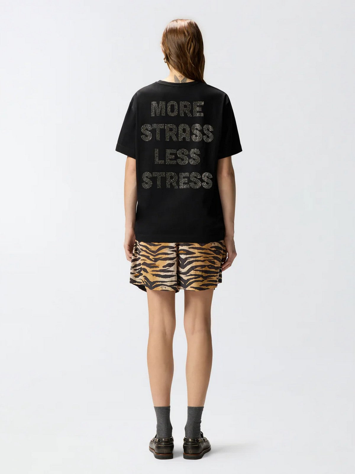 PINKO T-shirt Donna STREPITOSO T-SHIRT 105526-A33S Z99 NERO LIMOUSINE