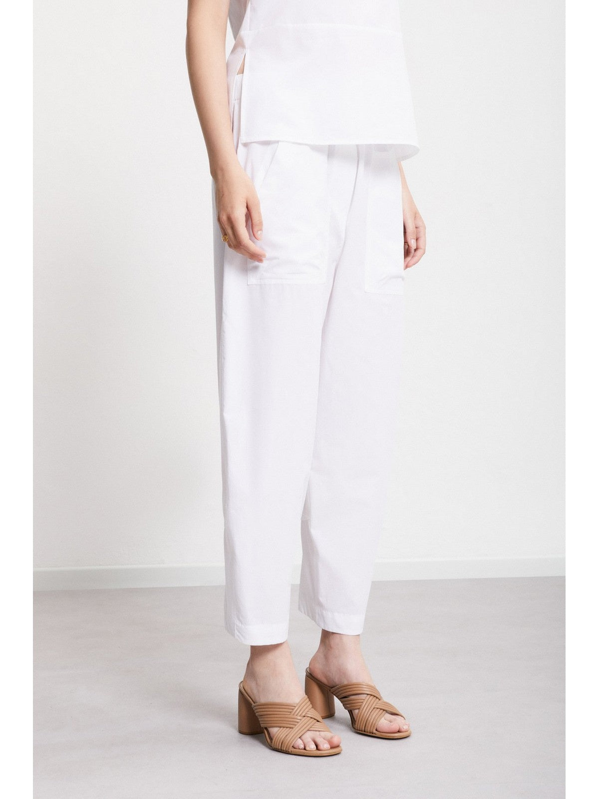 OTTOD'AME Pantalone Donna DP9807 1948 Bianco