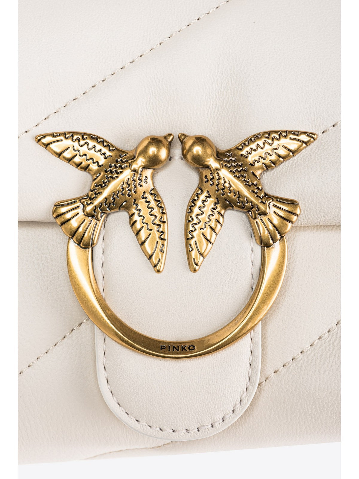 PINKO Borsa Donna Love mini puff 100039-A0F2 Z14Q Avorio gioboutiqueweb