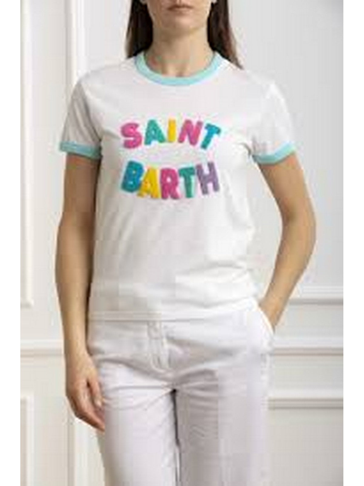 MC2 SAINT BARTH T-Shirt e Polo Donna EMILIE STRING 05263F Verde