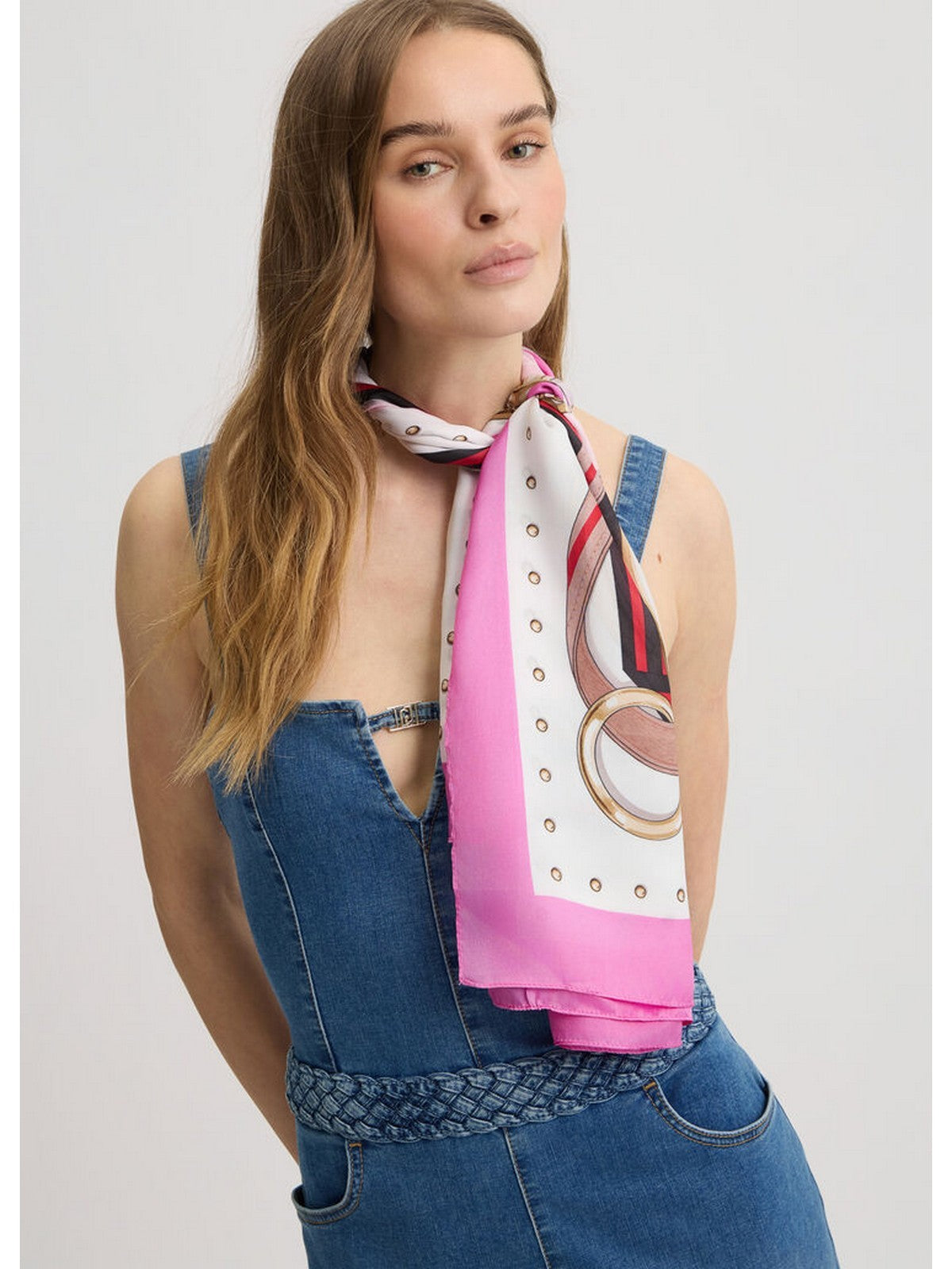 LIU JO SOFT Foulard Donna 2A5041T0300 51906 Rosa gioboutiqueweb
