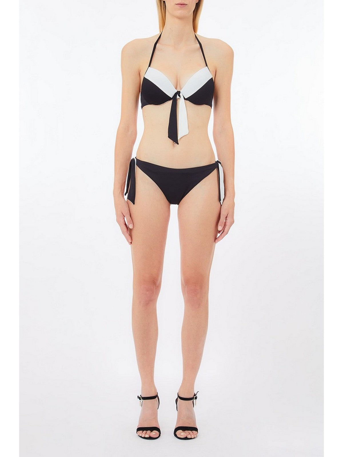 LIU JO BEACHWEAR Costume da bagno Donna VA5171J6447 09096 NERO/BIANCO gioboutiqueweb