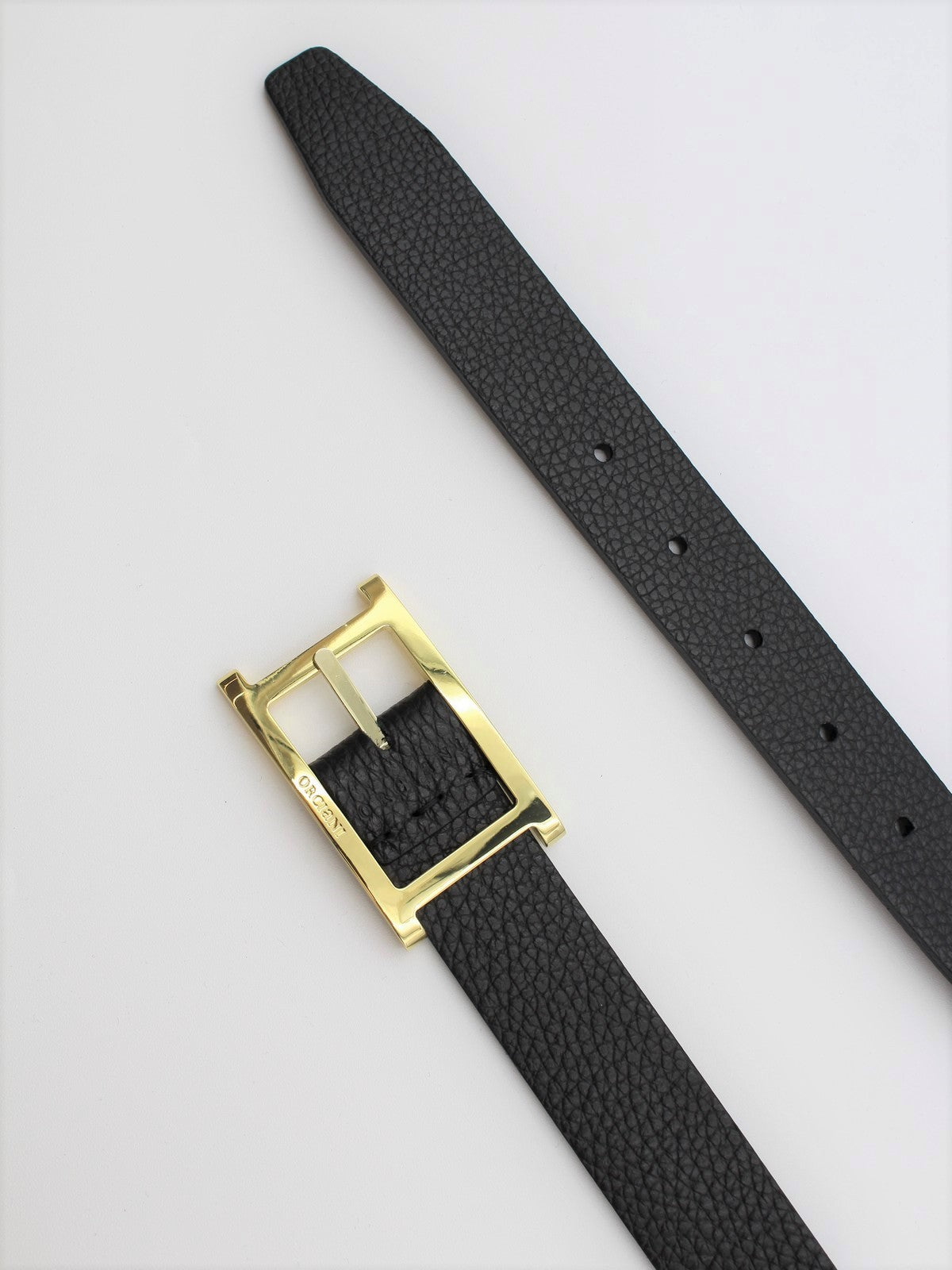 ORCIANI Cintura Uomo MICRON DOUBLE U08238B N+E Nero gioboutiqueweb