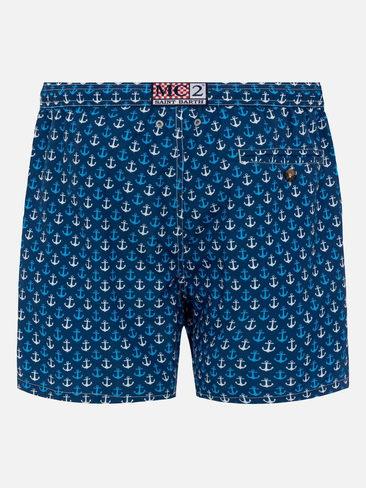 MC2 SAINT BARTH Costume da bagno Uomo LIGHTING MICRO FANTASY 02058L ANCHOR SEA 61