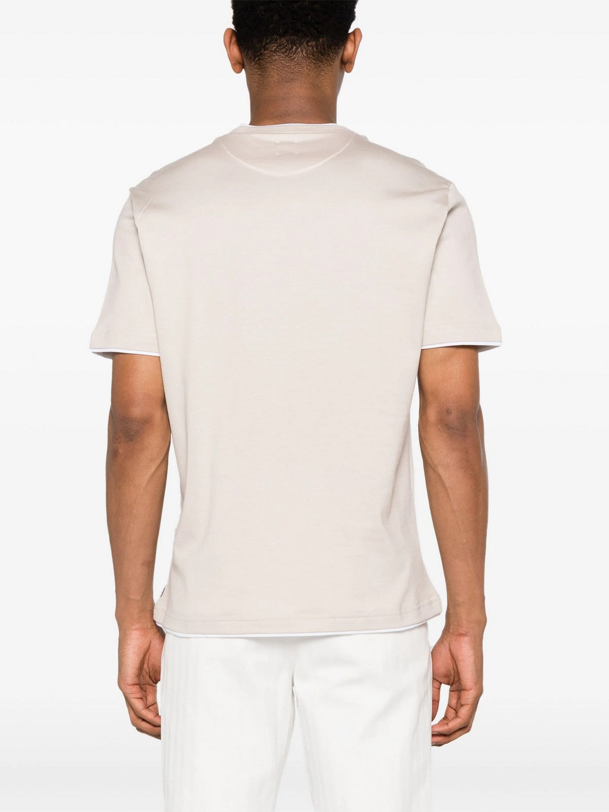 ELEVENTY T-Shirt e Polo Uomo I75TSHI02 TES0I201 02-01 Beige gioboutiqueweb