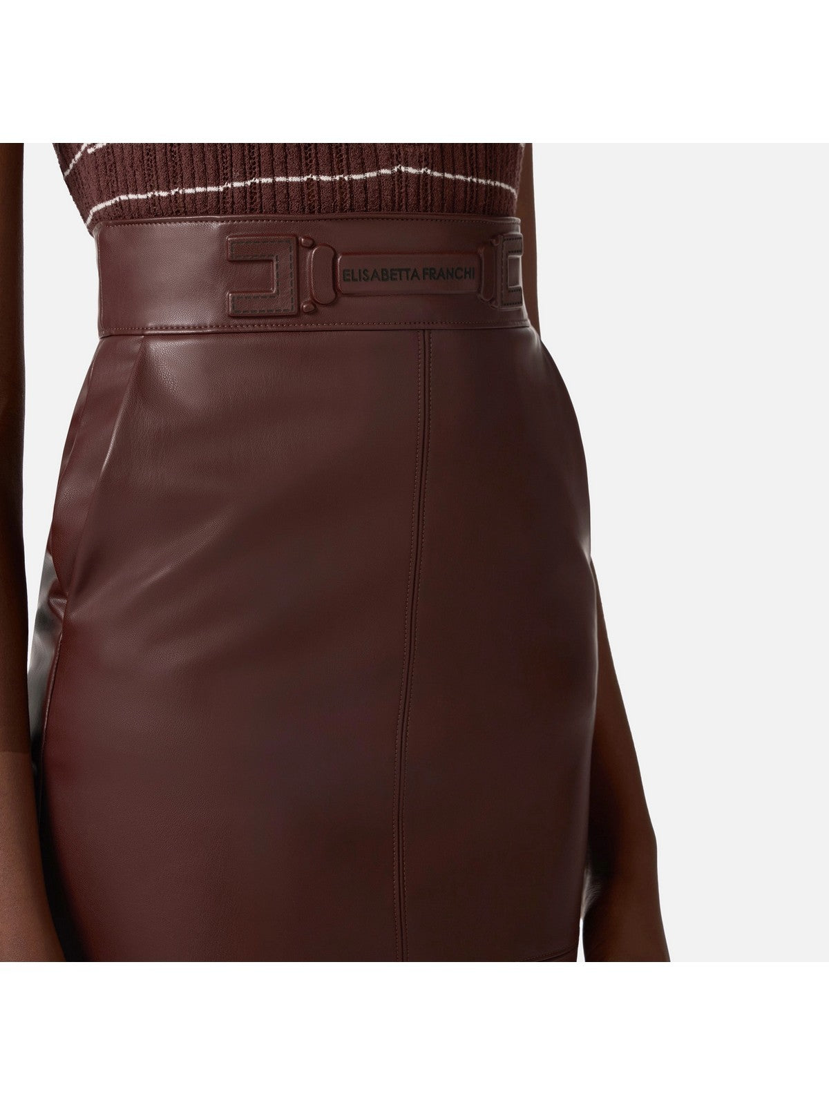 ELISABETTA FRANCHI Gonna Donna GO16361E2 644 CACAO