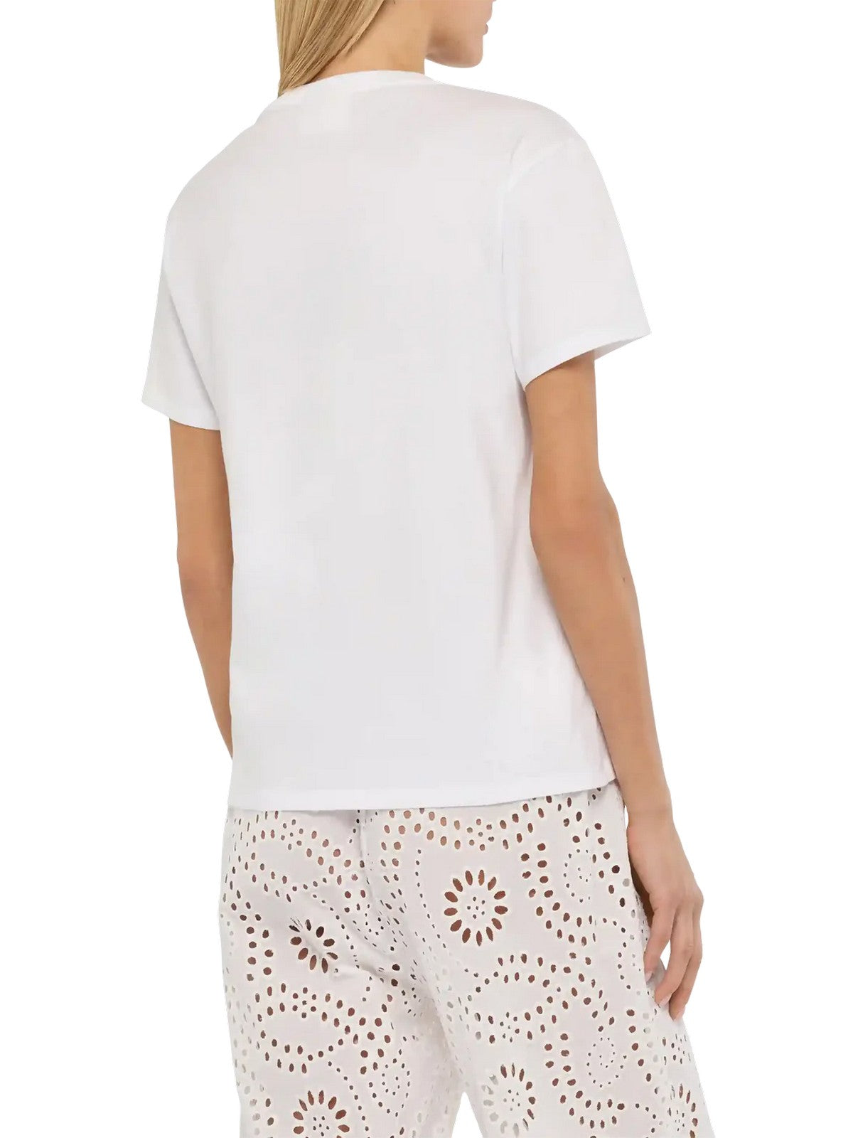 MC2 SAINT BARTH T-shirt Donna EMILIE 05942H Bianco gioboutiqueweb