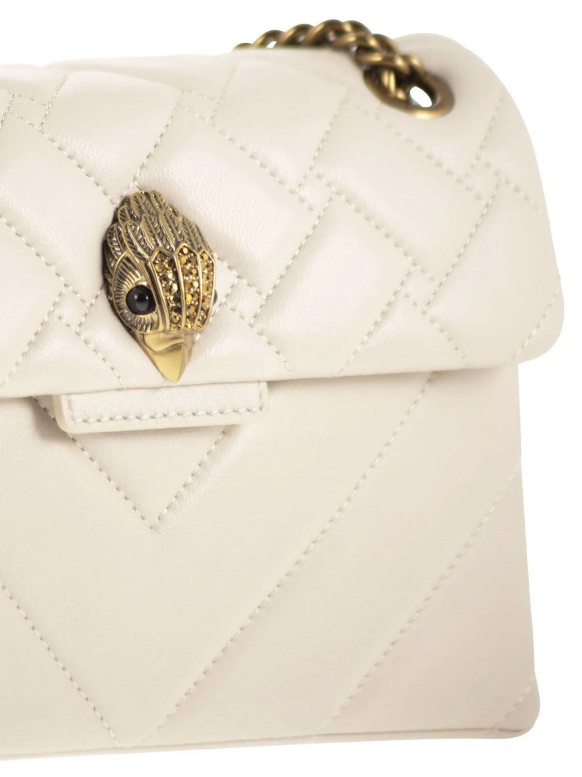 KURT GEIGER Borsa Donna 690-LEATHER MD KENSINGTON 4372441109 BONE BONE