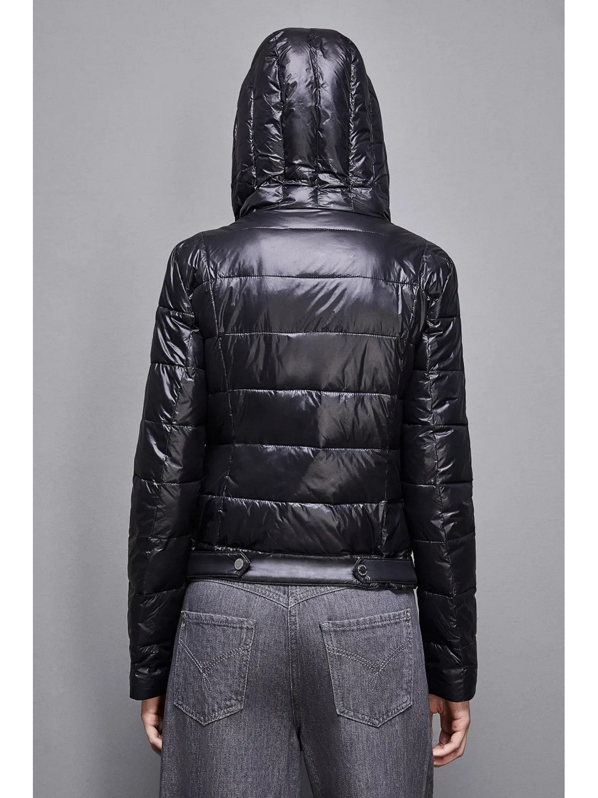 PATRIZIA PEPE Piumino Donna 8O0135 A503 K103 Nero gioboutiqueweb