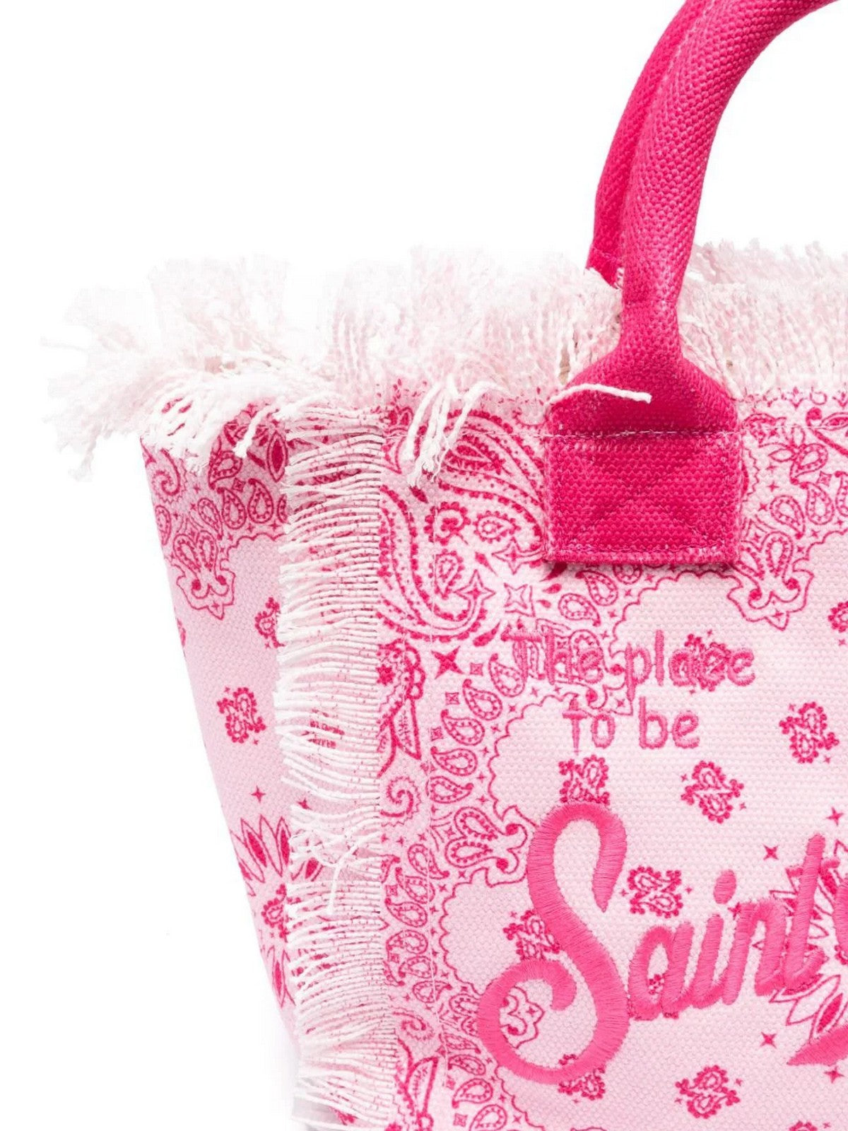 MC2 SAINT BARTH Borsa Donna COLETTE 04107H BANDANNA ROUND 2177 EMB gioboutiqueweb