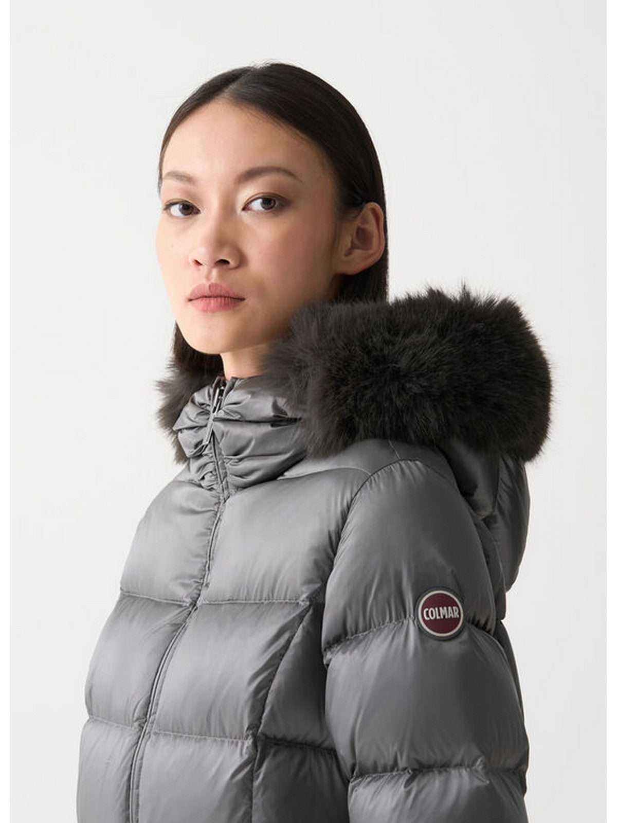 COLMAR Piumino Donna 2221E 2YO 506 DARK STEEL gioboutiqueweb